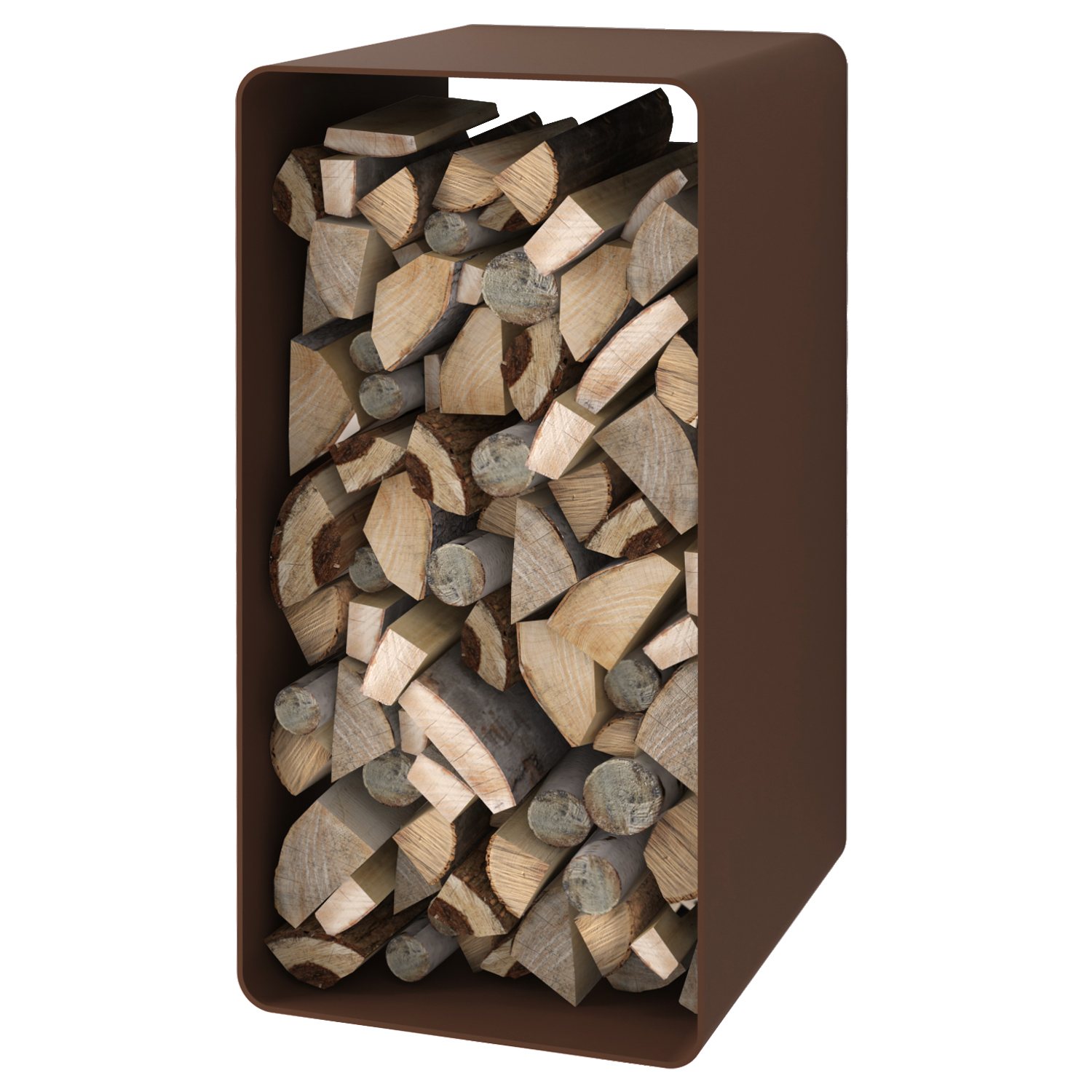 HS Flamingo Deluxe 1 Étagère en Bois Marron