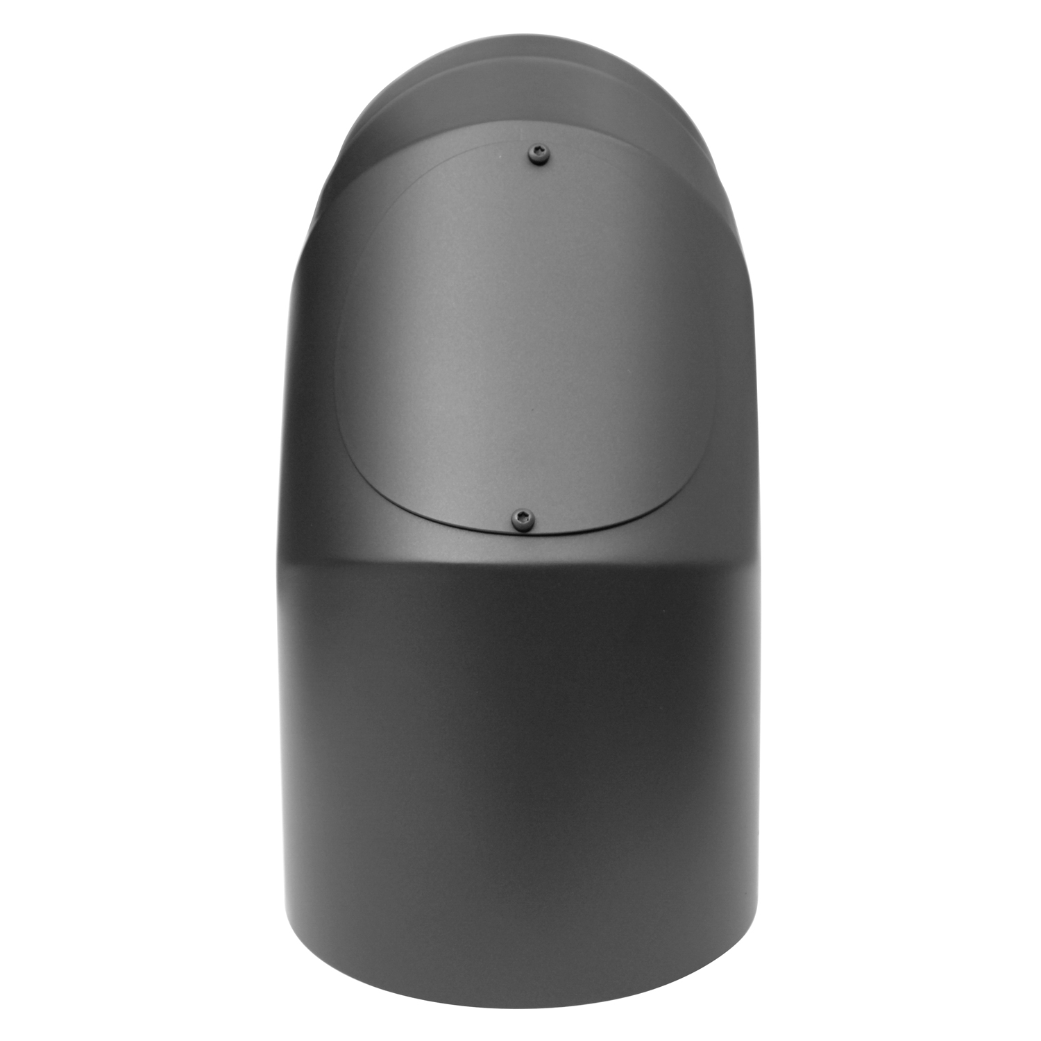 Raik Izoker coude de tuyau de fumée 150mm noir double paroi 90° avec porte pour tuyau de fumée / conduit de fumée