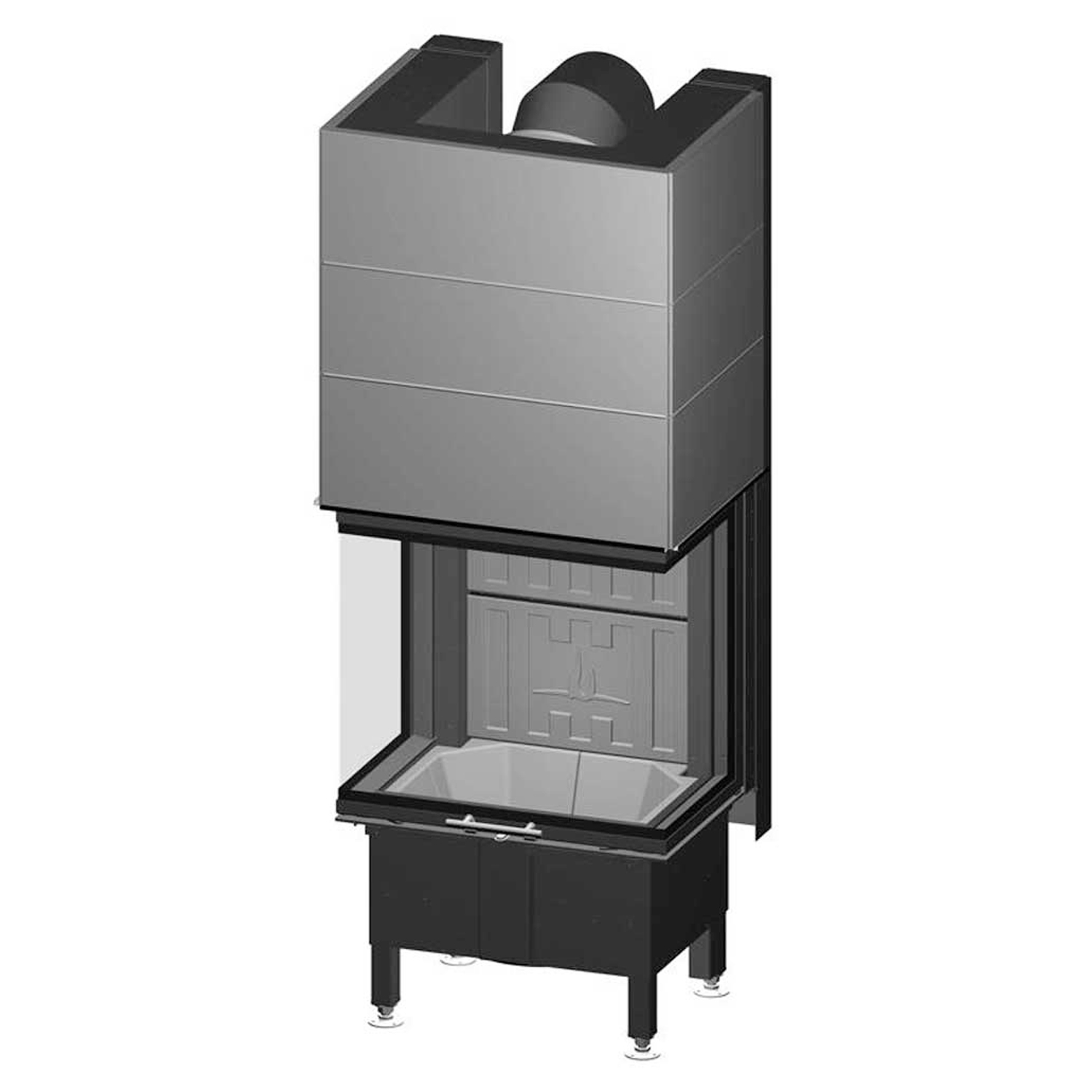 Spartherm Arte 3RL-60h-4S insert de cheminée RRA Ø 200 mm