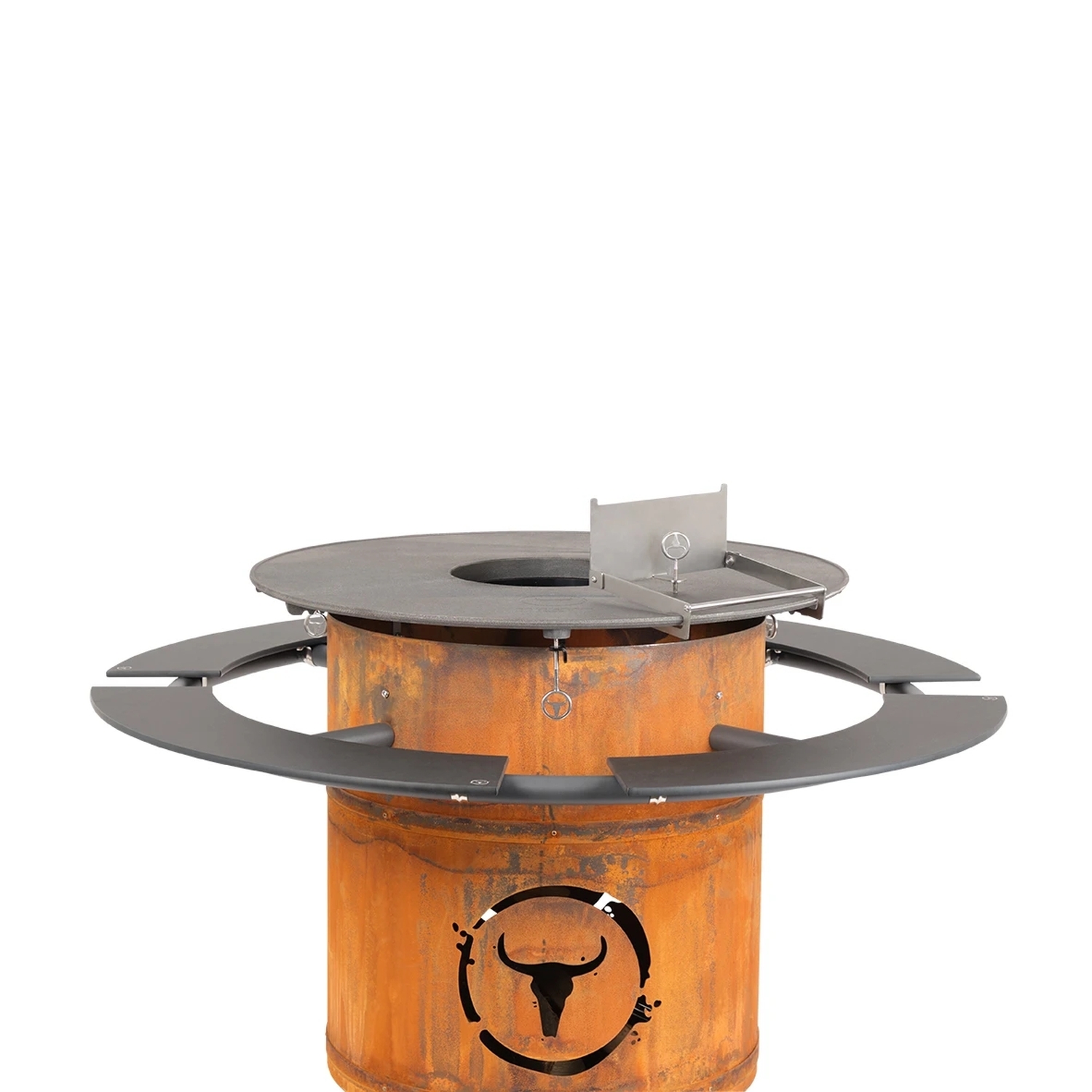 Moesta Jörn adaptateur pour planche à saumon flambé pour fixation sur BBQ Disk Moesta Jörn adaptateur pour planche à saumon flambé pour fixation sur BBQ Disk