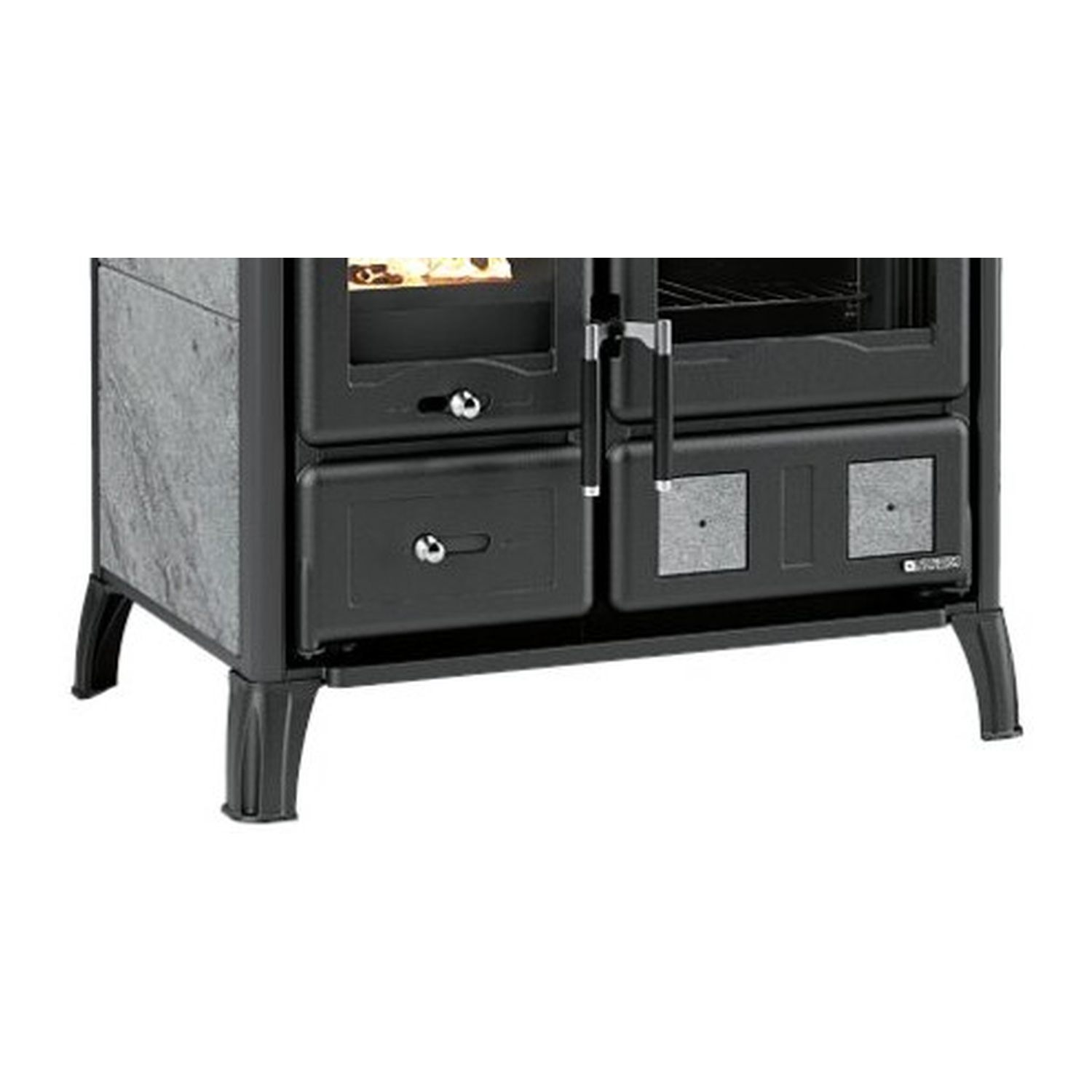 La Nordica GARDENIA.16 PETRA - Cuisinière à bois en pierre naturelle