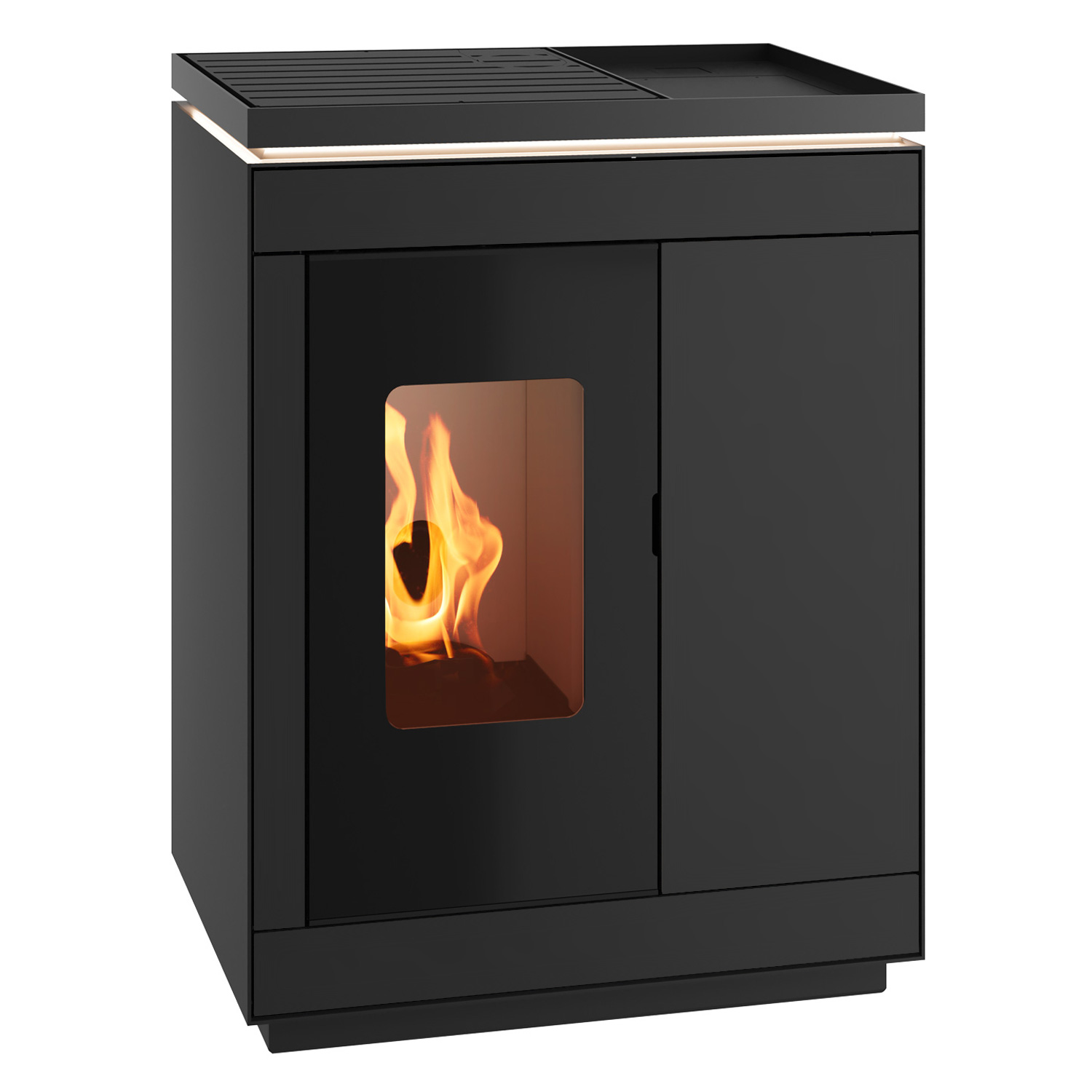 Olsberg Epana Poêle à granulés Acier Noir