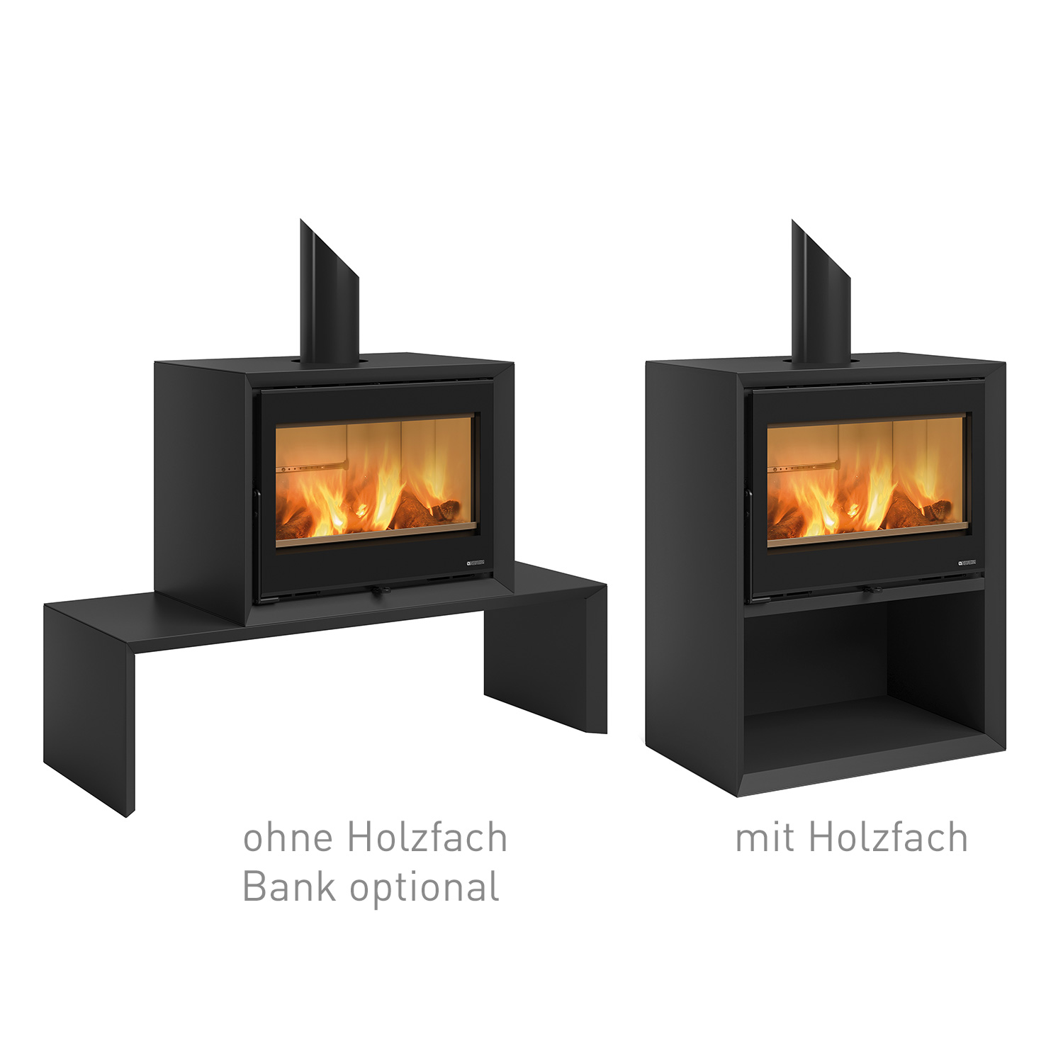 La Nordica Prestige Line Dante Poêle à bois Acier Noir Mat