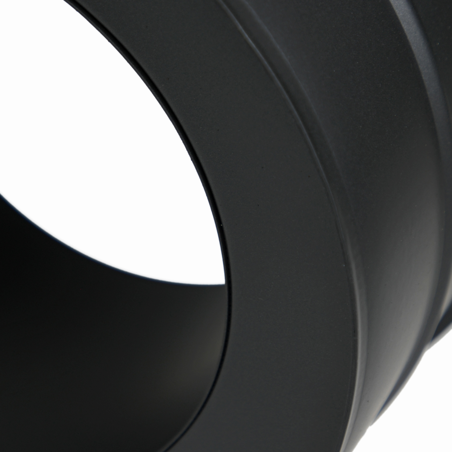 Raik Coltherm fourreau mural double paroi 150mm noir double paroi pour tuyau de fumée / conduit de fumée