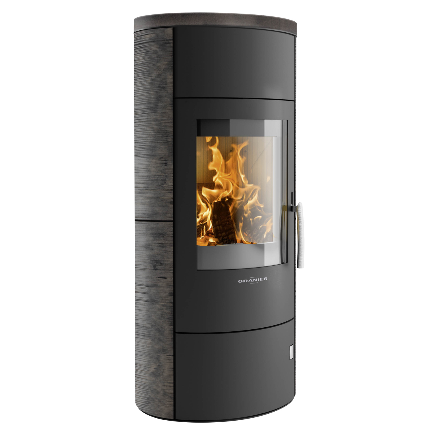 Oranier Polar W+ 2.0 Poêle à bois Acier Noir / Céramique Namib