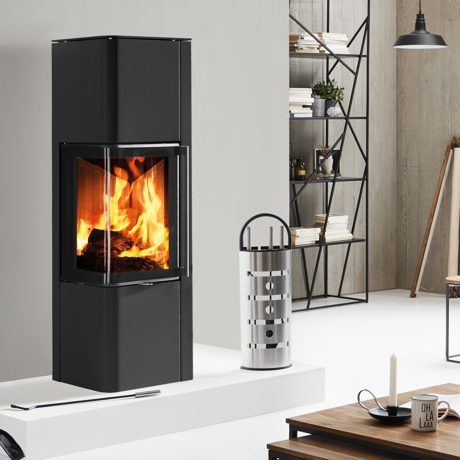 Spartherm Cubo L RLU Poêle à bois Nero Spartherm Cubo L RLU Poêle à bois Nero