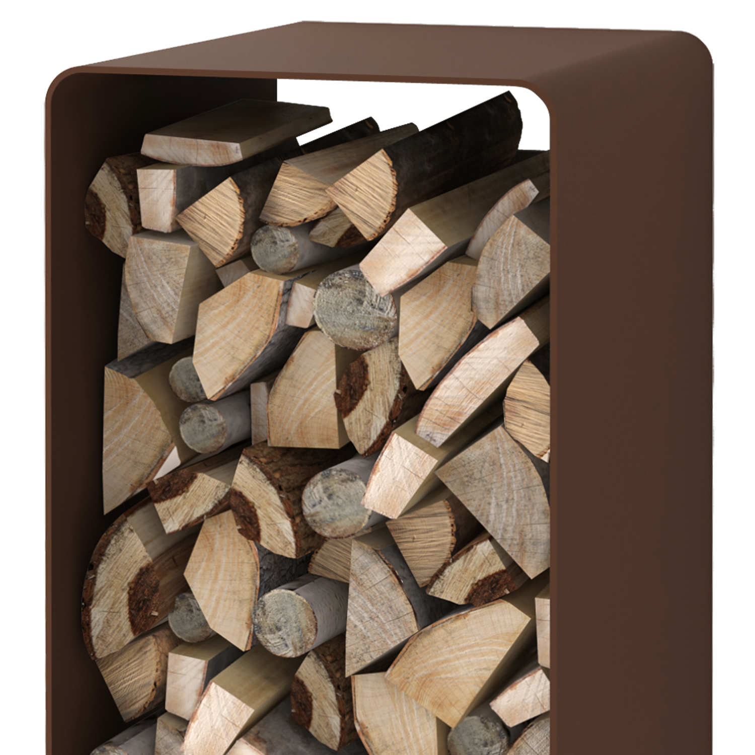 HS Flamingo Deluxe 1 Étagère en Bois Marron