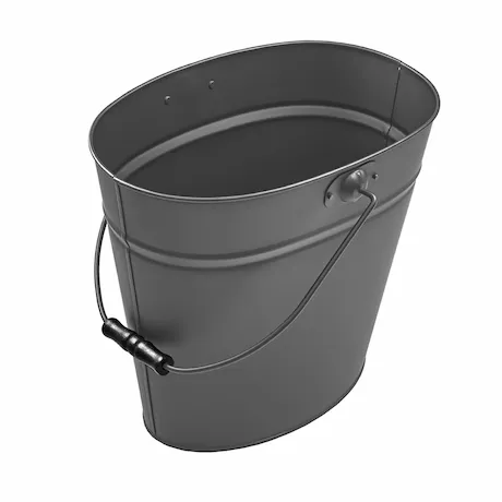 Seau à cendres Helmut de raik en gris, capacité : 18 litres