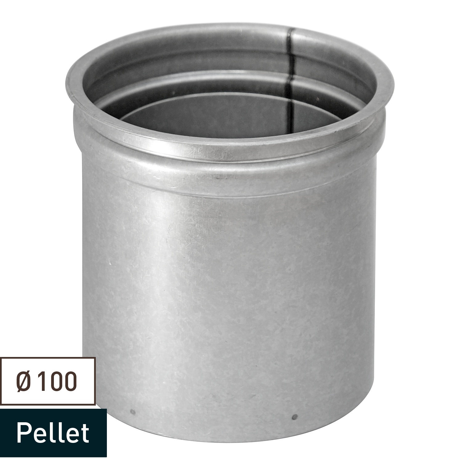 Raik conduit de poêle / tuyau de poêle 100 mm - Doublure à double paroi