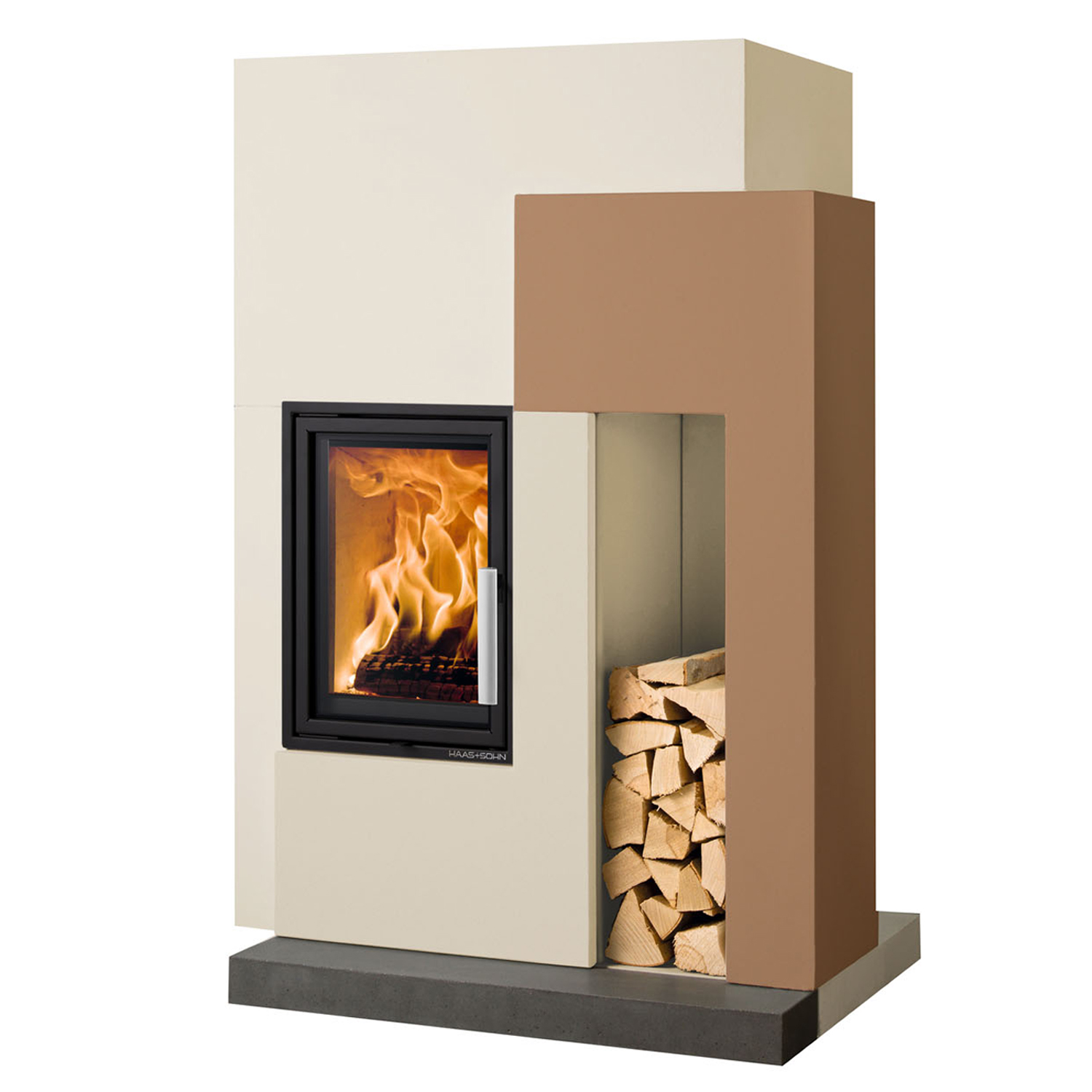 Haas+Sohn Ascim II kit de construction de cheminée à bois