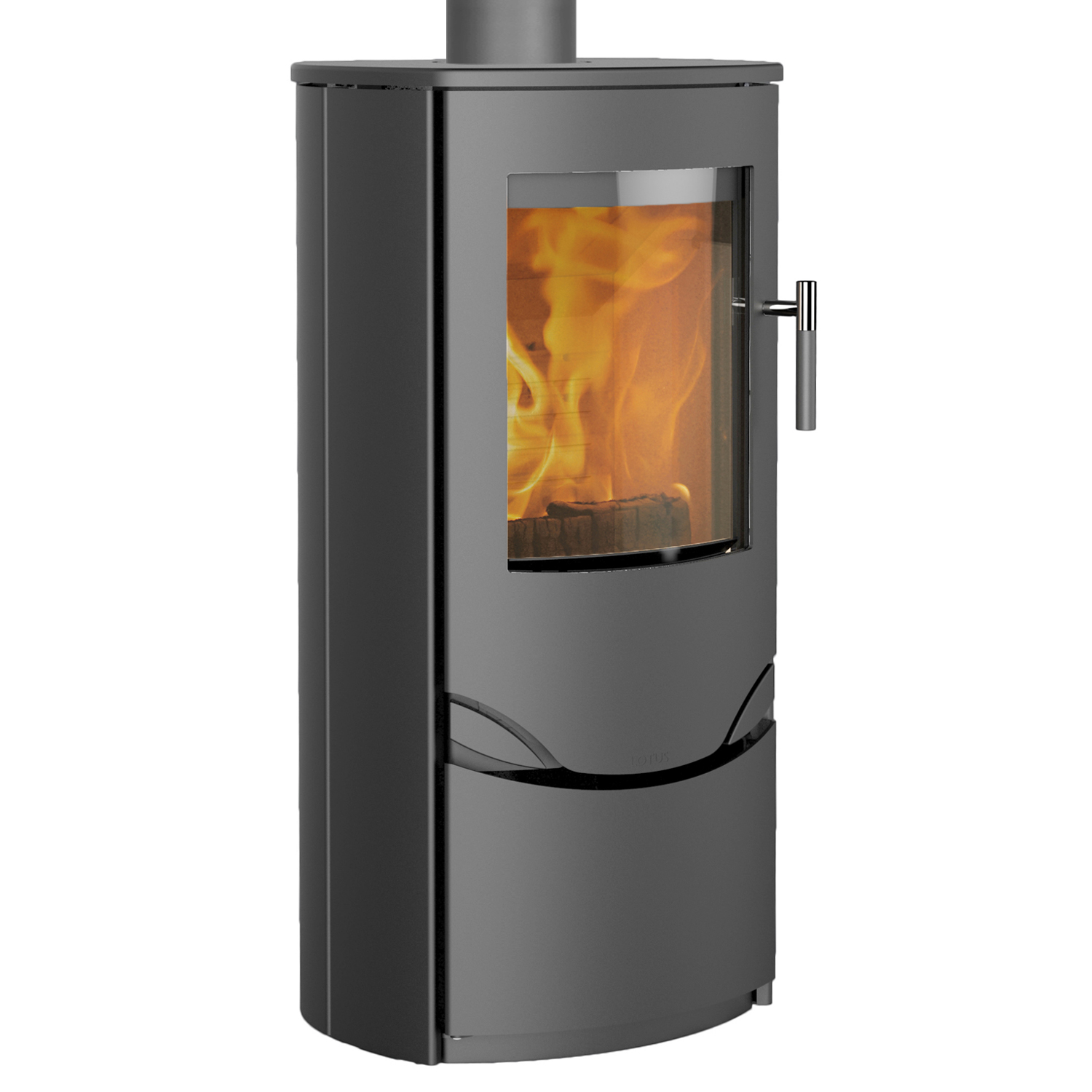 Lotus Prio 5 poêle à bois gris