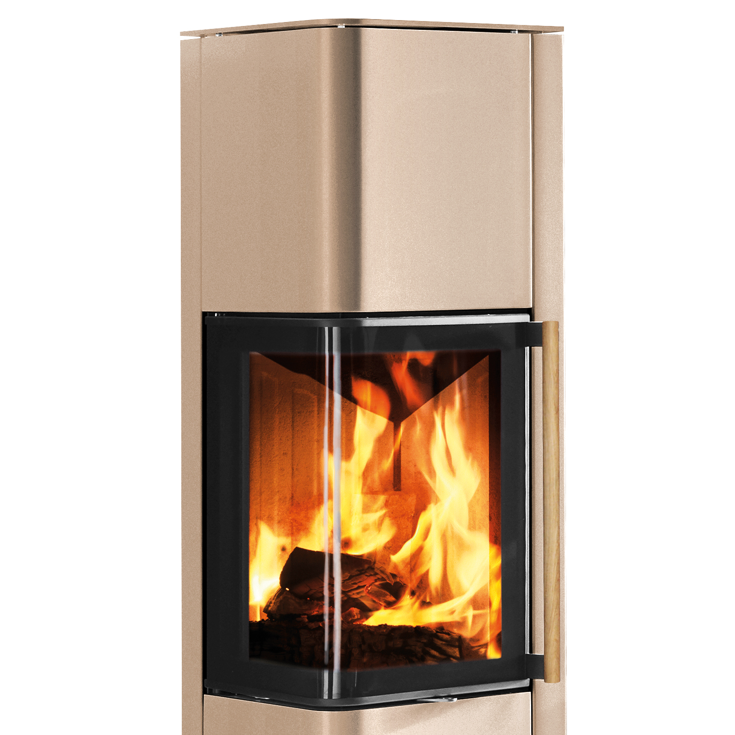 Spartherm Cubo L style RLU Poêle à bois Perle