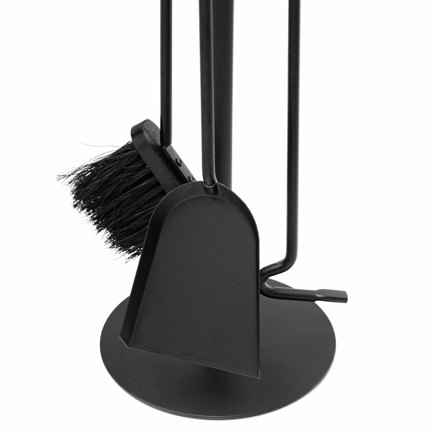 Raik Ensemble d'outils pour cheminée Friedrich, 3 pièces, anthracite, acier inoxydable, 67 cm