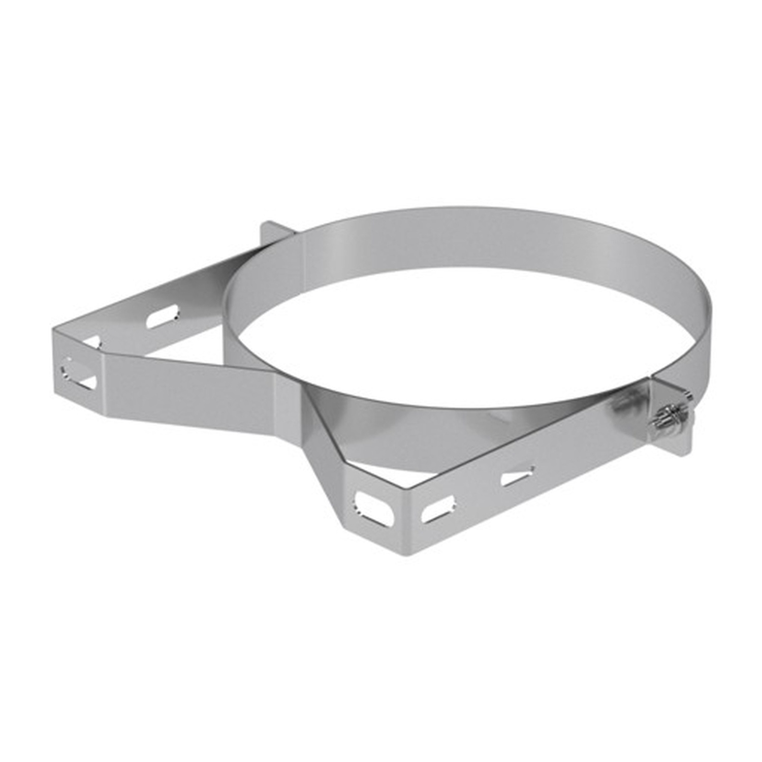 Schiedel support mural 50 mm pour ICS Ø200 mm double paroi brillant
