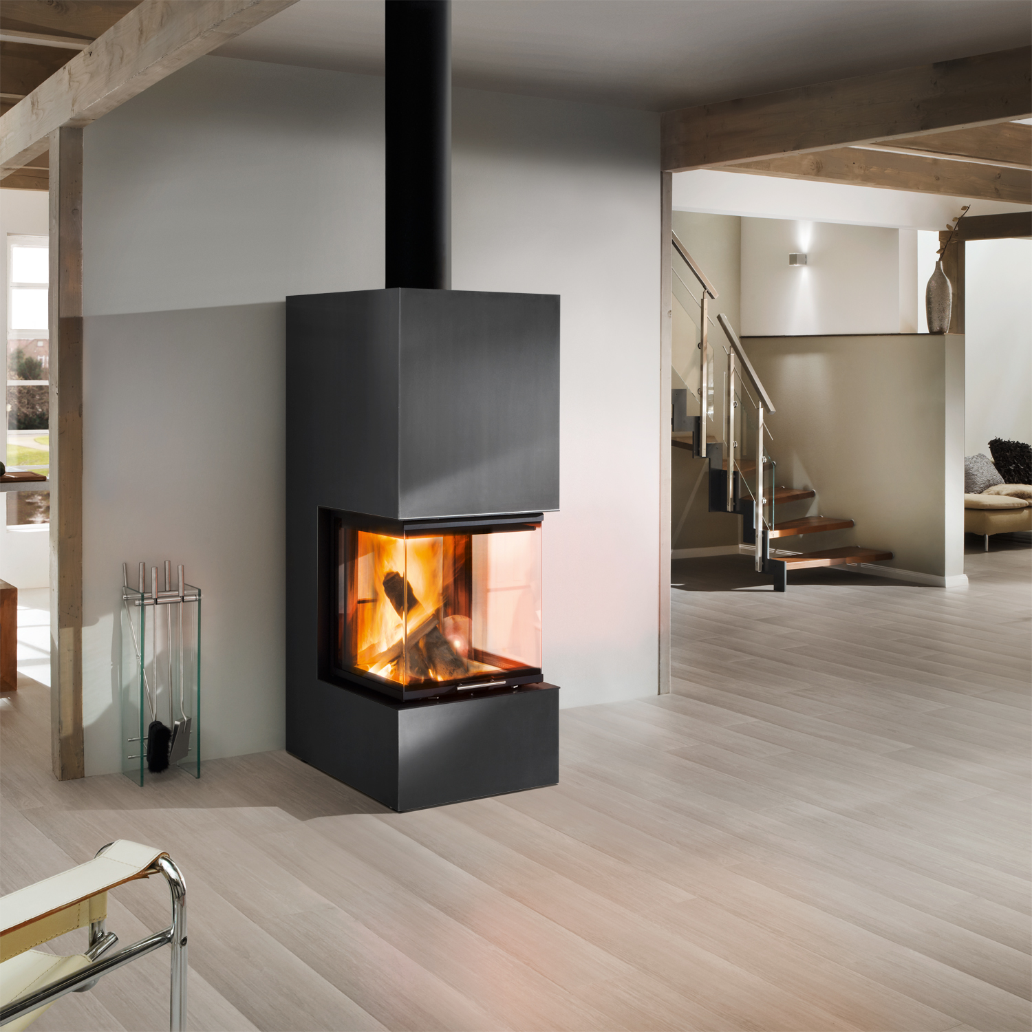 Spartherm Artemis poêle à bois autoportant Nero