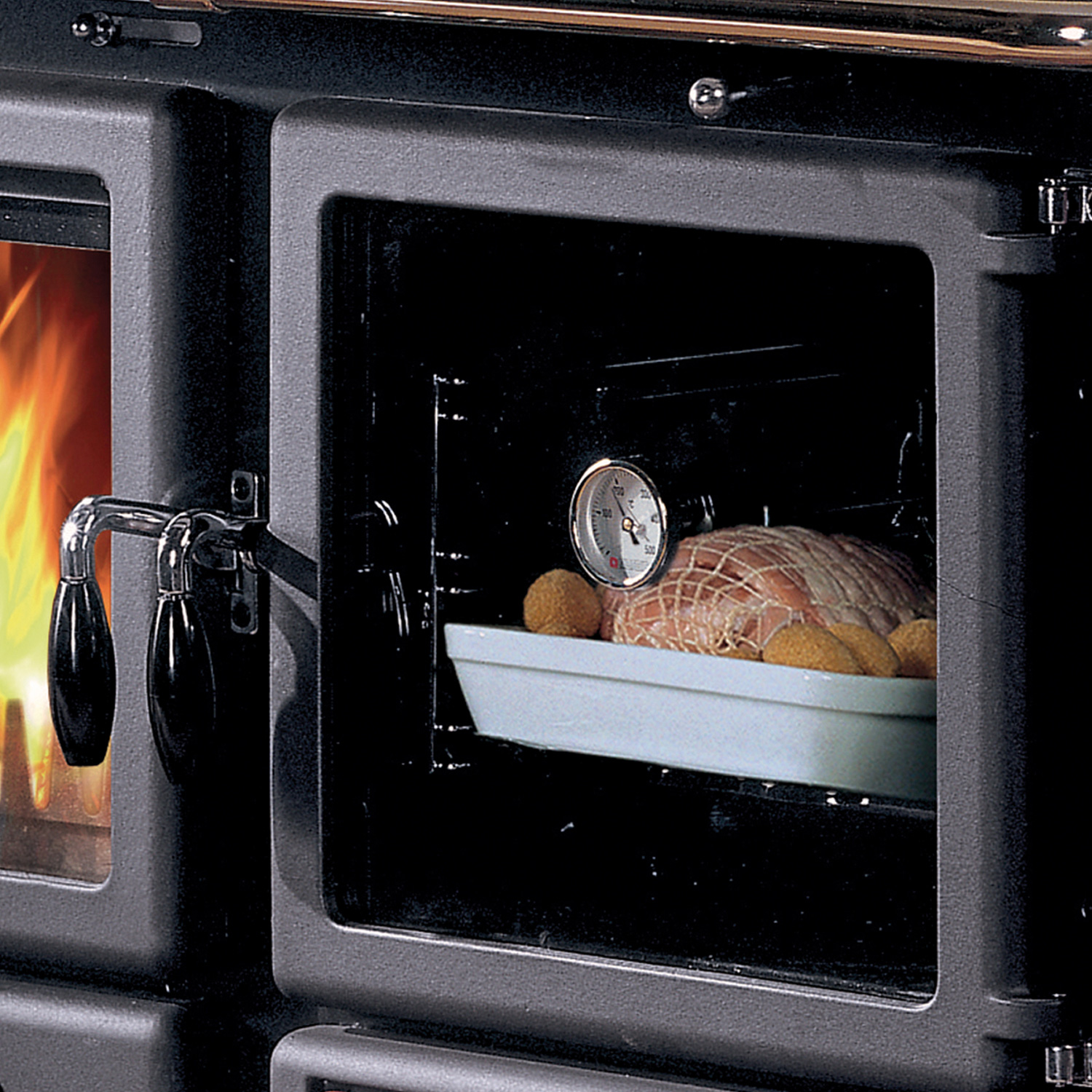 La Nordica Rosa 16 Petra cuisinière à bois pierre naturelle