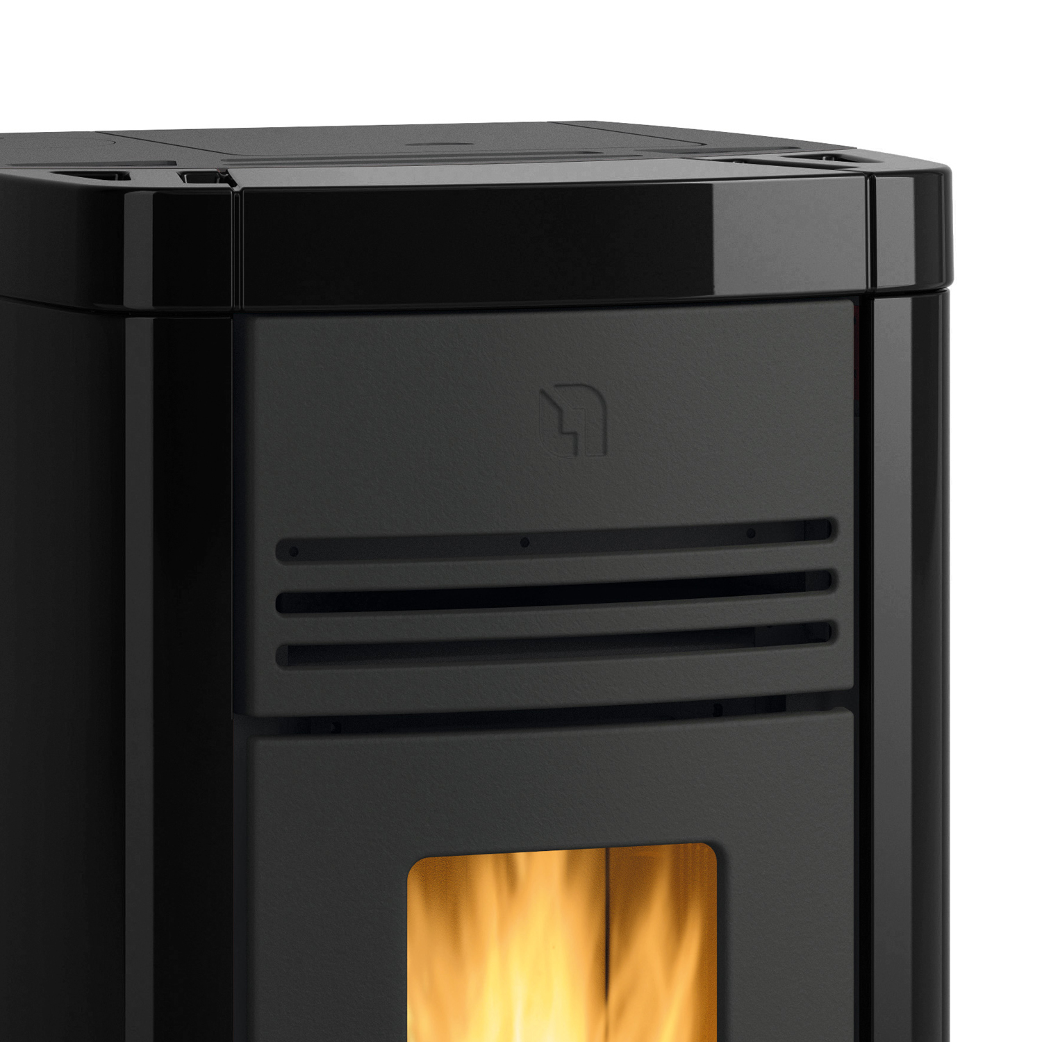 Extraflame Evolution Line Angela EVO poêle à granulés acier noir