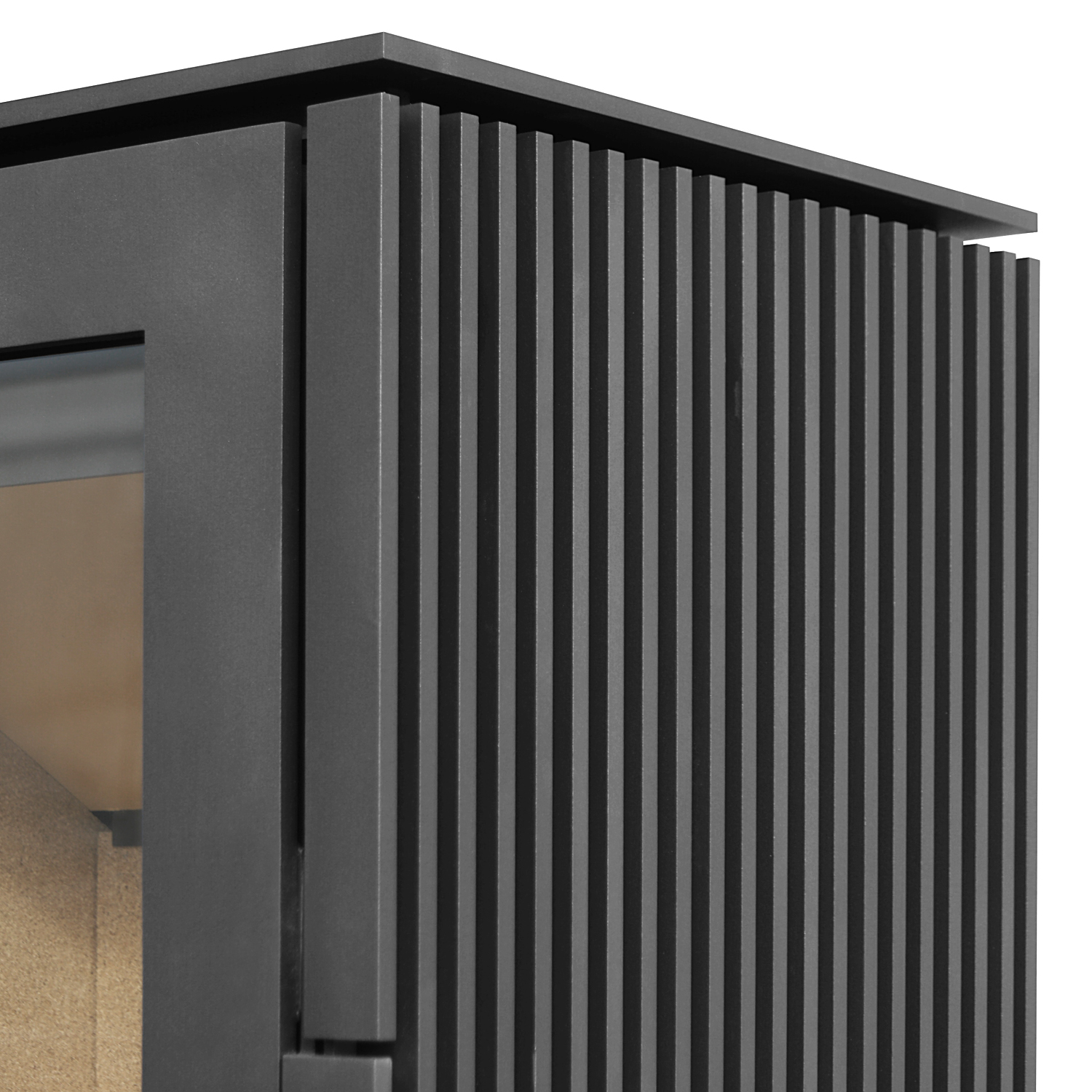 Schmitzker Cuby poêle à bois avec socle en bois