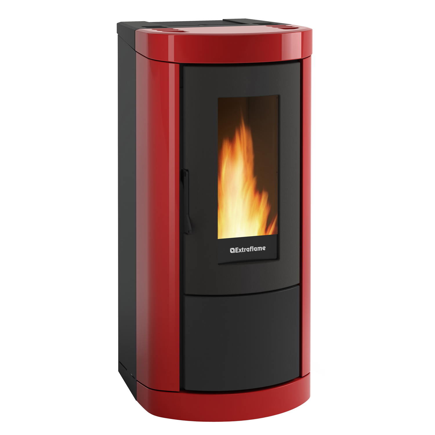 Extraflame Evolution Line Mietta Evo 16 poêle à granulés acier bordeaux