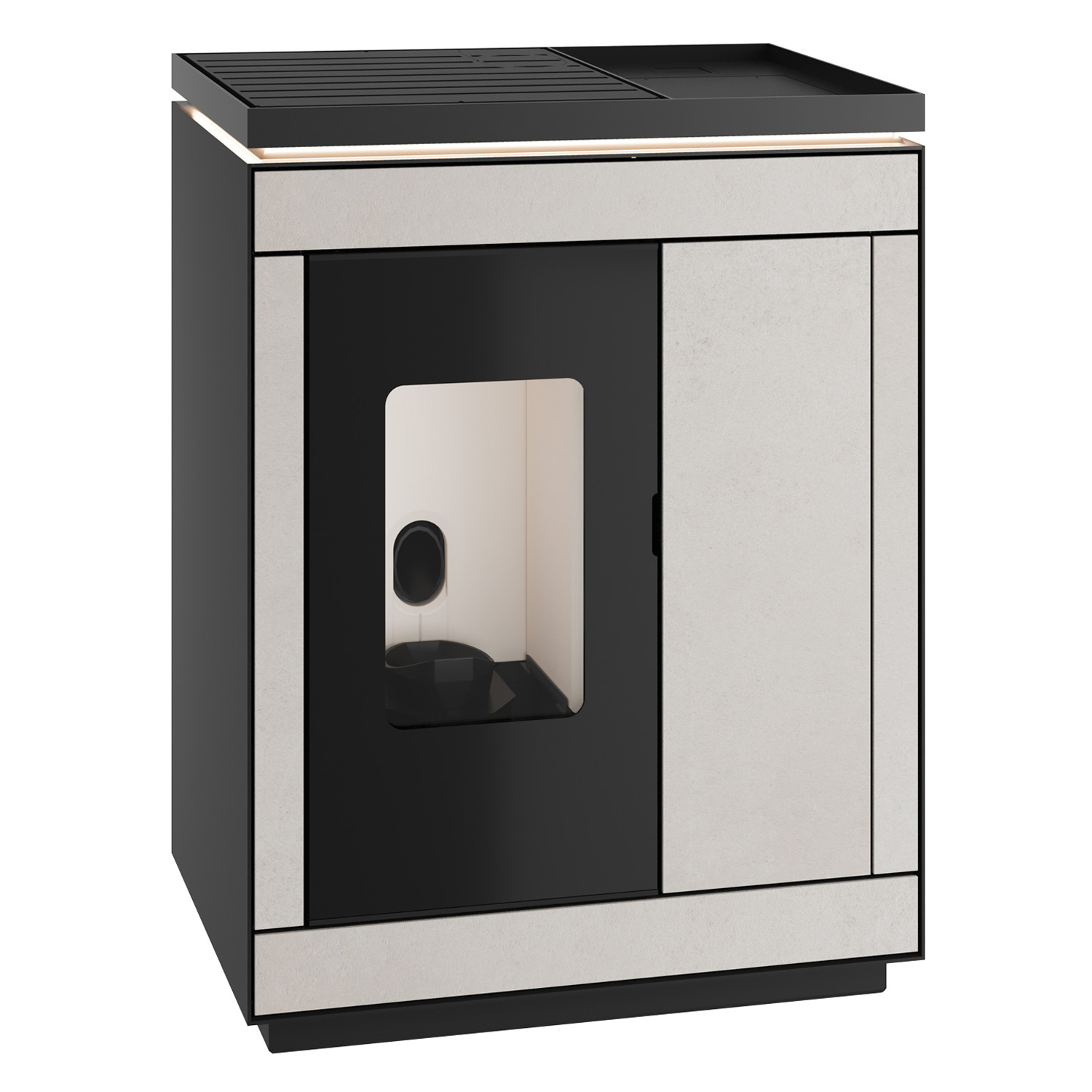 Olsberg Epana Poêle à granulés Céramique Blanche