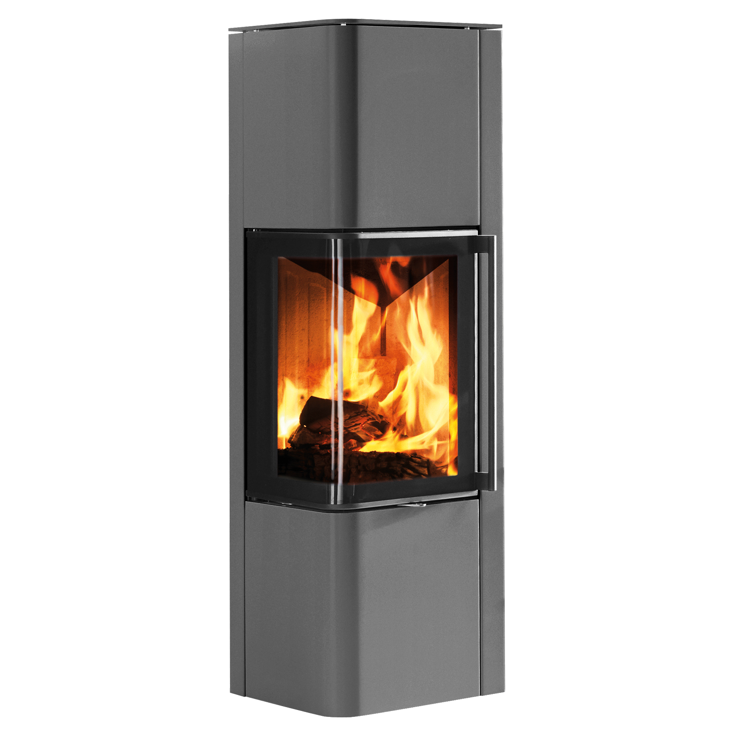 Spartherm Cubo L Poêle à bois Titane