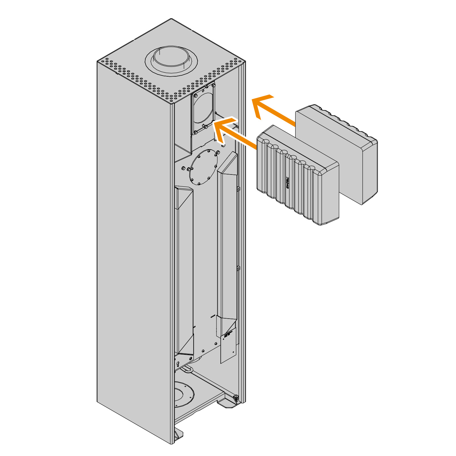 Austroflamm Slim 2.0 / 3.0 Système de mémoire thermique