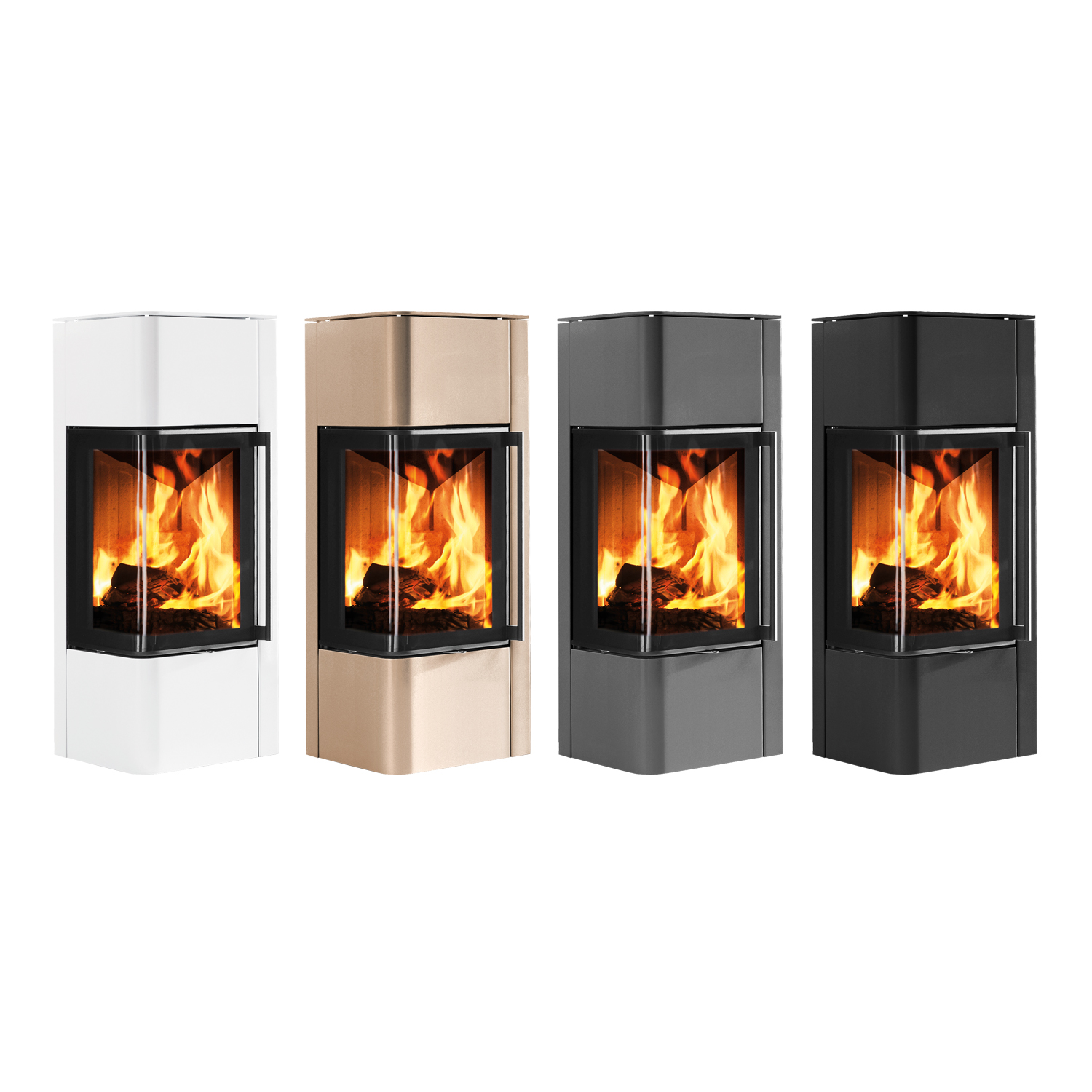 Spartherm Cubo S Poêle à bois Blanc