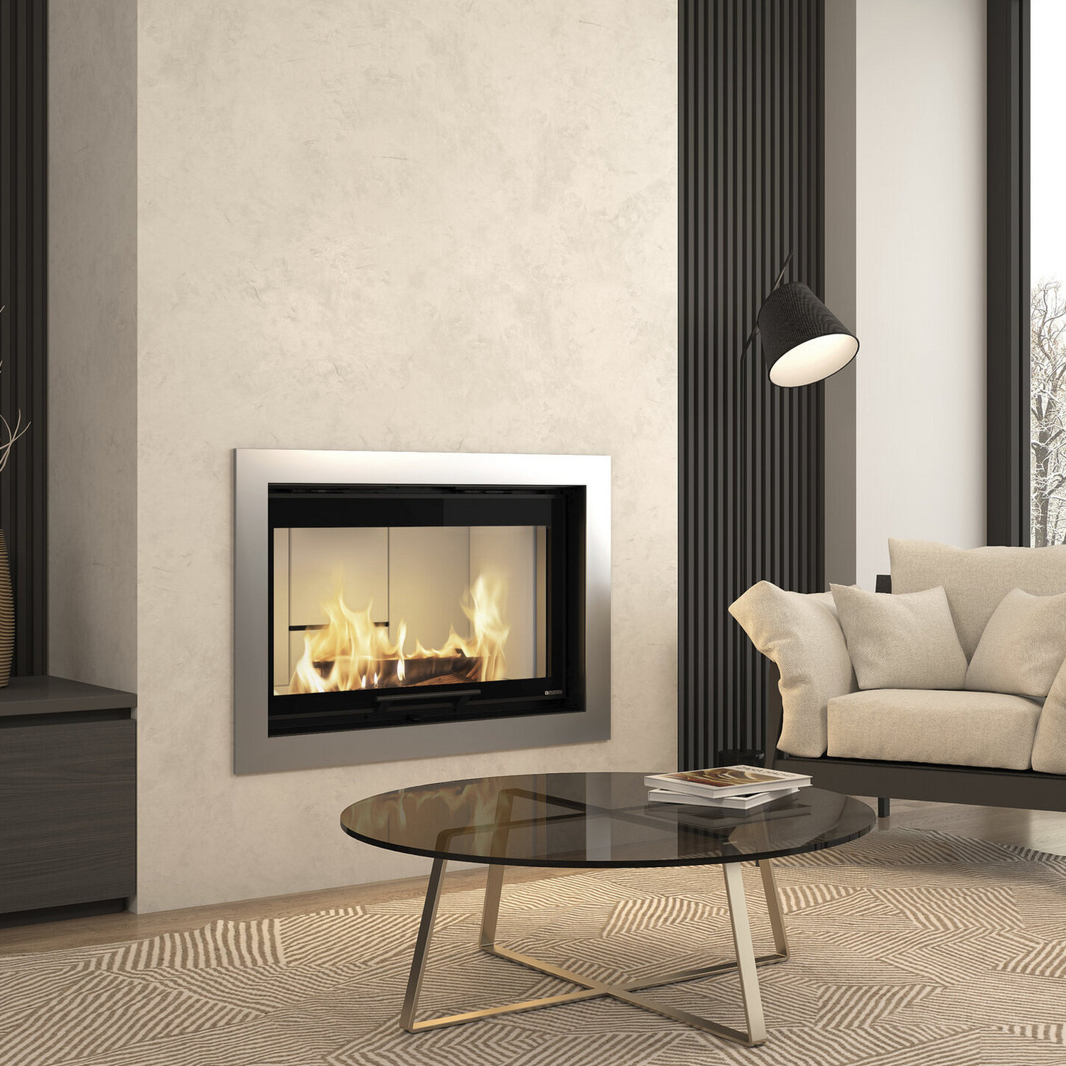 La Nordica MONOBLOCCO 90PA.165 insert de cheminée à bois