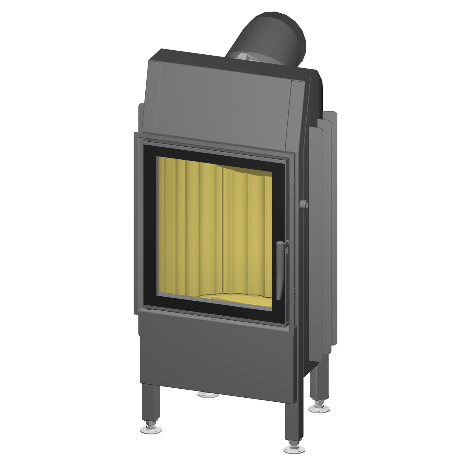 Spartherm Mini R1V-4S insert de cheminée 51 cm à gauche