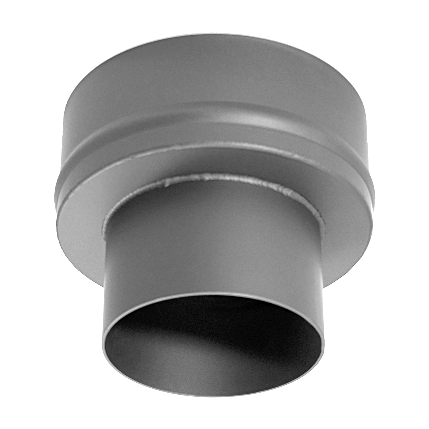 Raik Basic extension 120mm – 180mm gris fonte droit pour tuyau de fumée / conduit de fumée