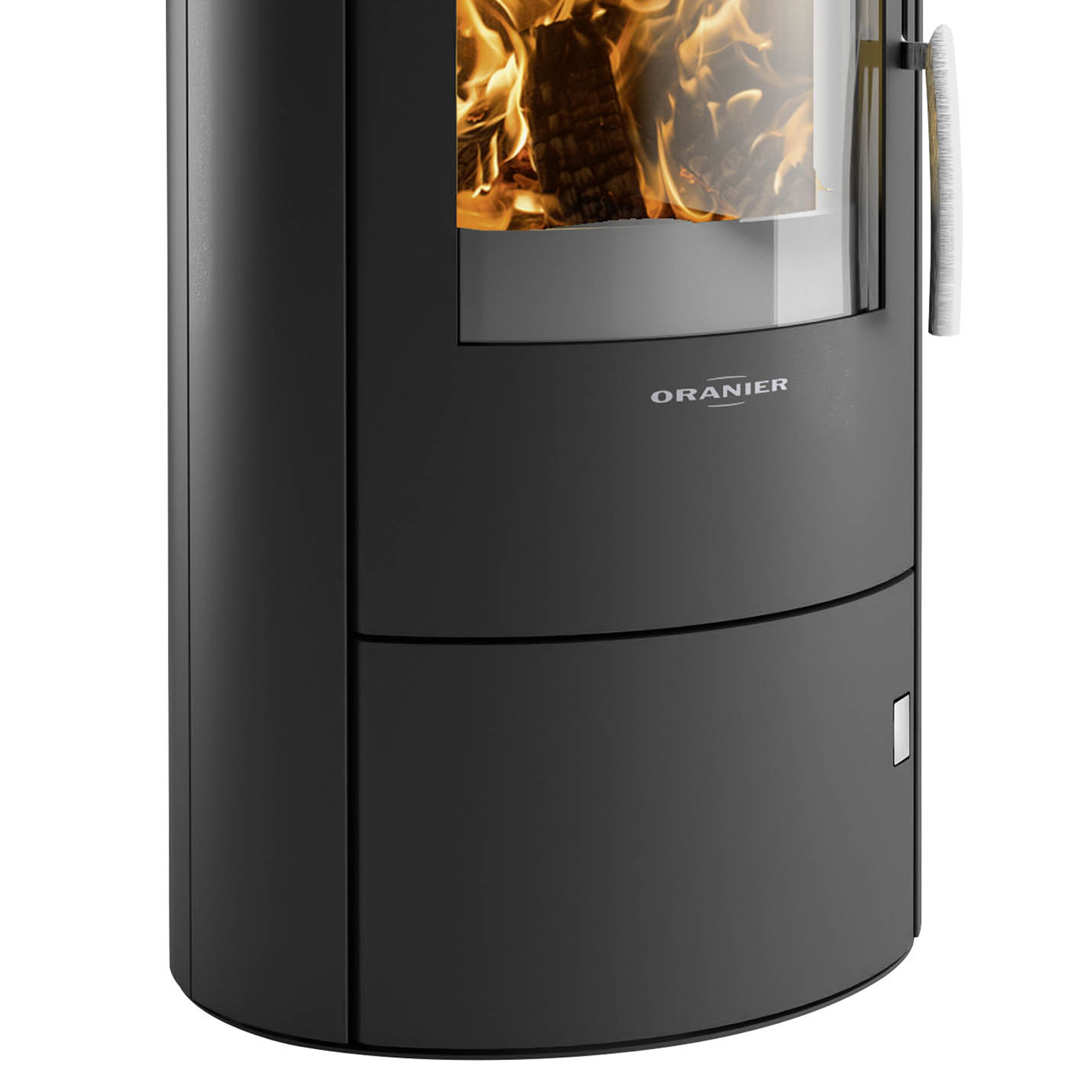 Oranier Polar 7 2.0 Poêle à bois Acier Noir