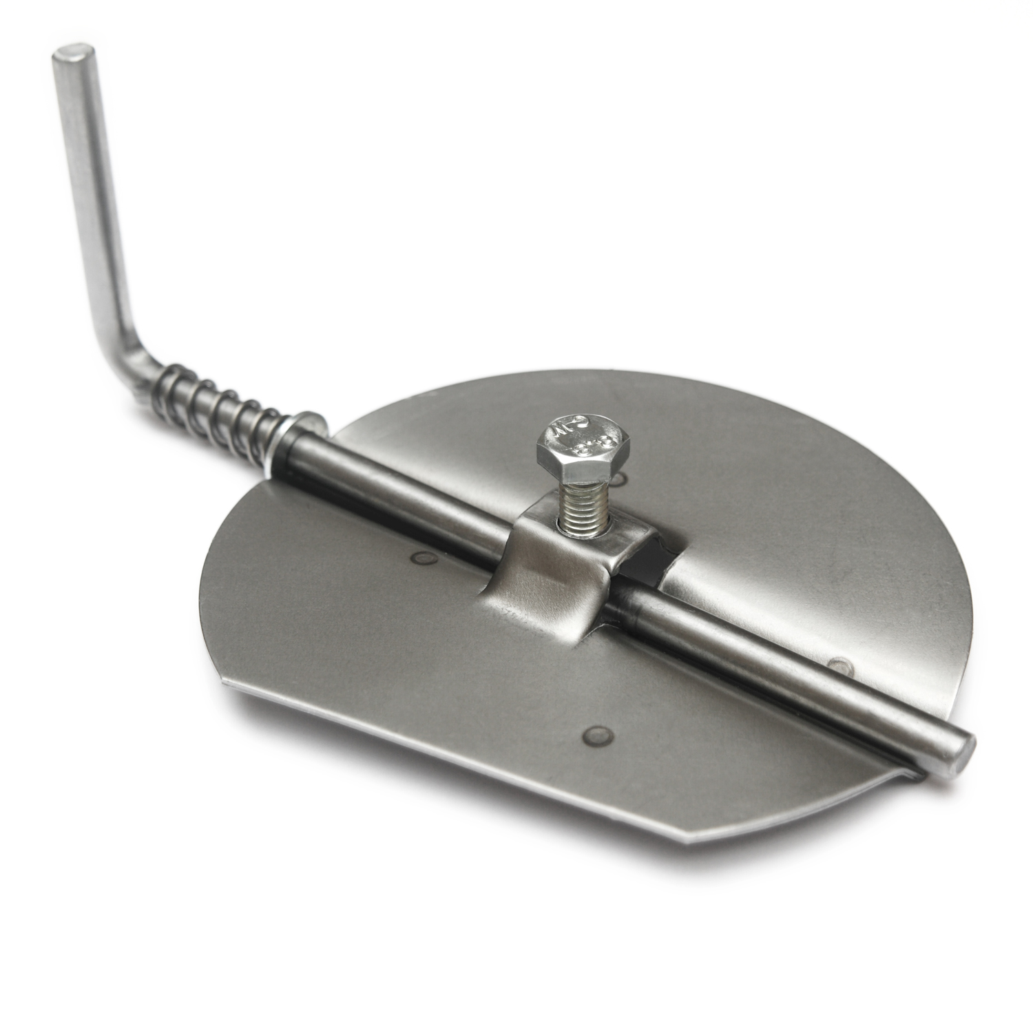 Raik Tuyau de fumée / Tuyau de poêle 150 mm - Clapet d'étranglement brut