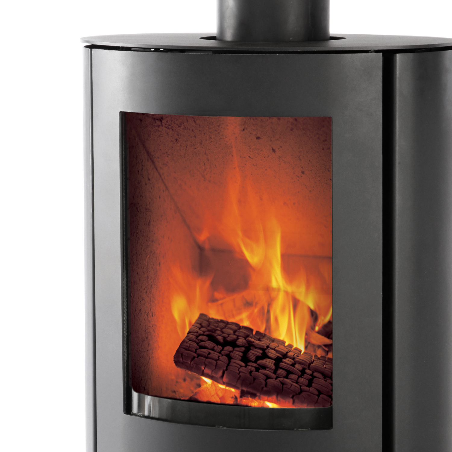 TermaTech TT20 Bazic R Poêle à bois Acier Noir