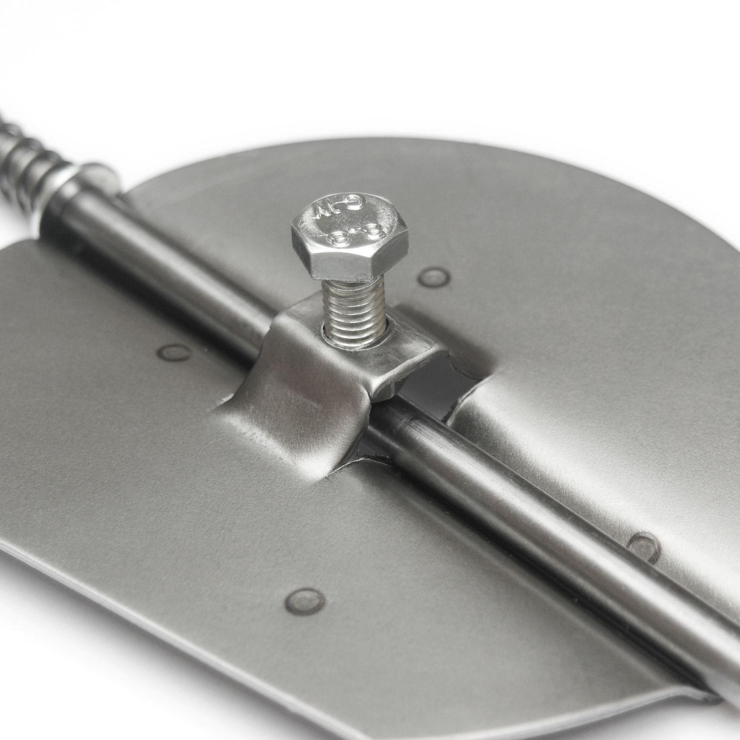 Raik Tuyau de fumée / Tuyau de poêle 150 mm - Clapet d'étranglement brut