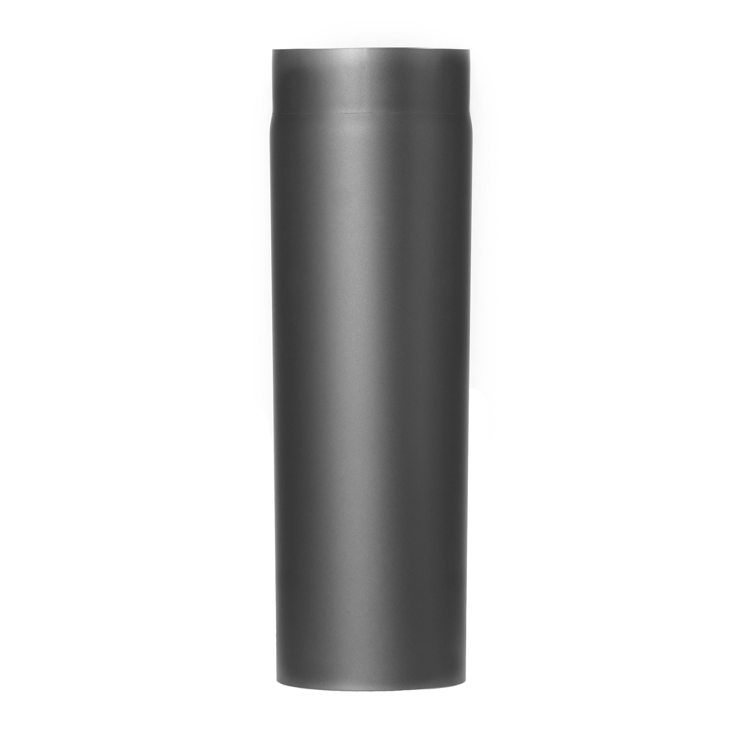 Raik Basic élément de longueur 130mm gris fonte L: 1000mm pour tuyau de fumée / conduit de fumée