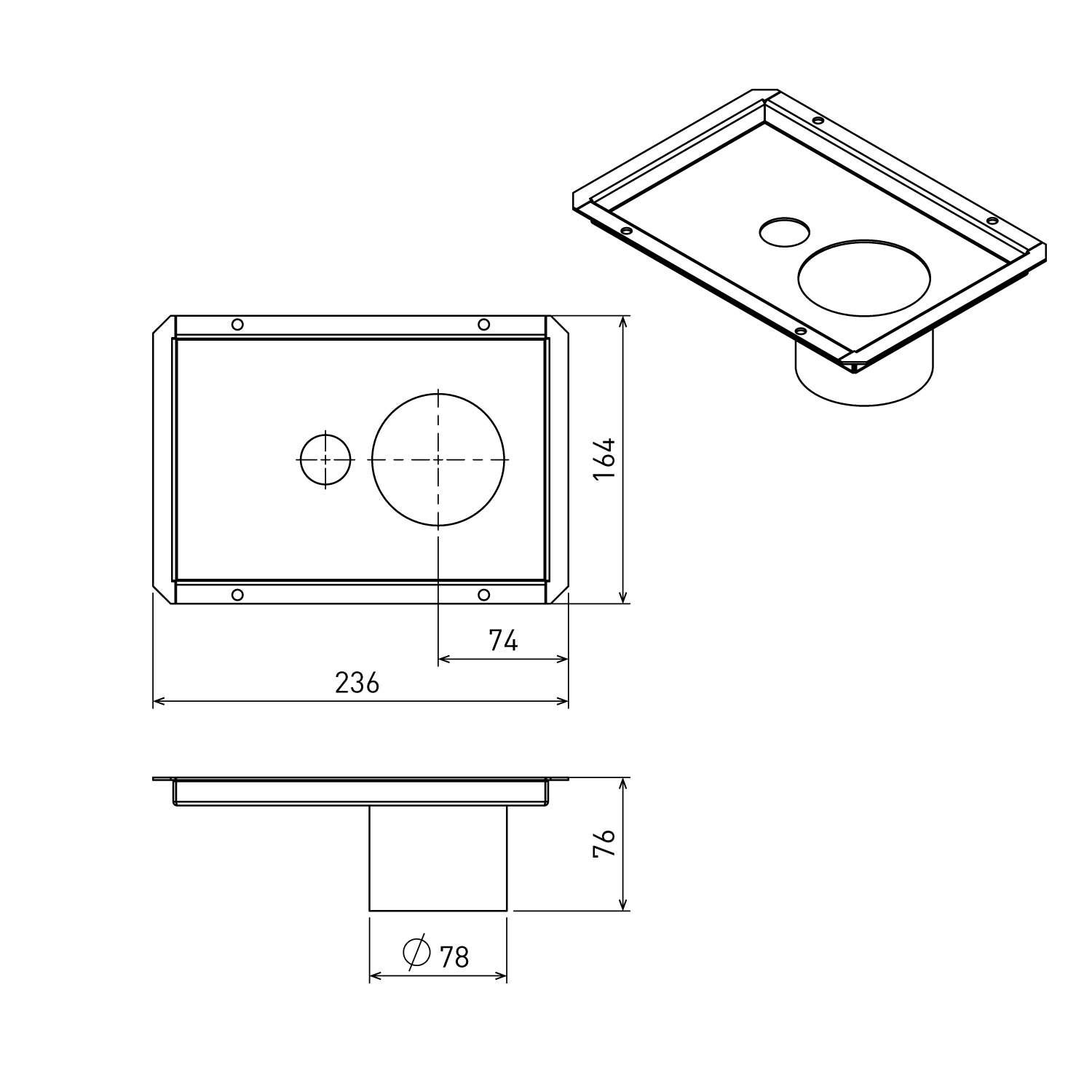 Kit de raccordement d'air extérieur Spartherm pour Odin