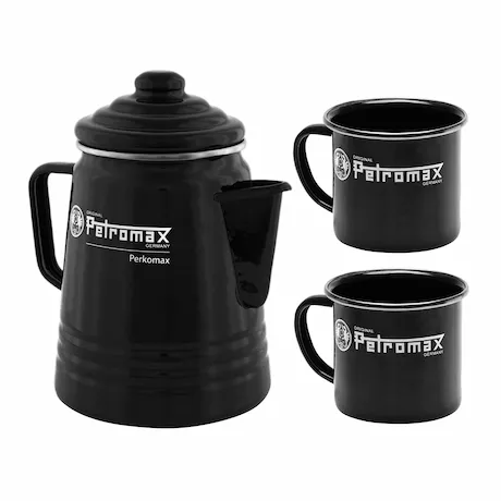 Patromax Teekannen set in schwarz