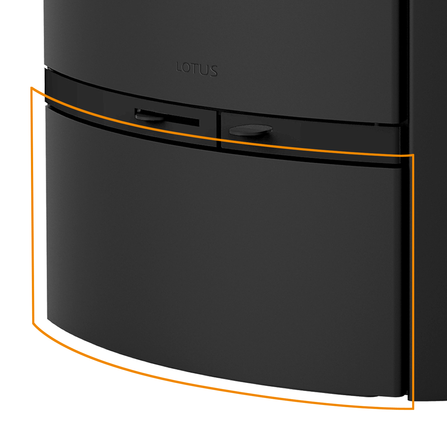 Porte du compartiment range-bûches pour Lotus Jubilee 35