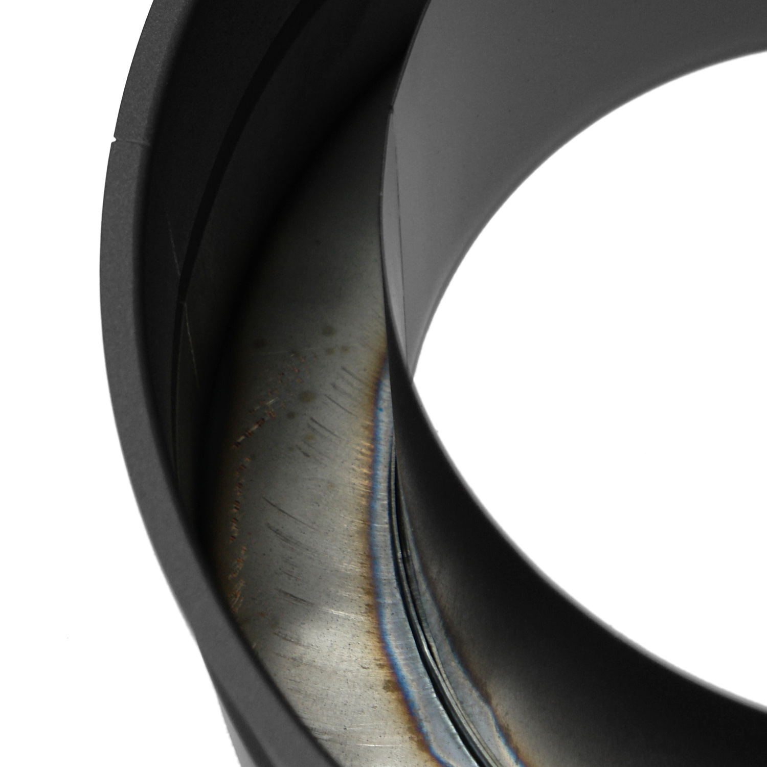 Raik Coltherm fourreau mural double paroi 150mm noir double paroi pour tuyau de fumée / conduit de fumée