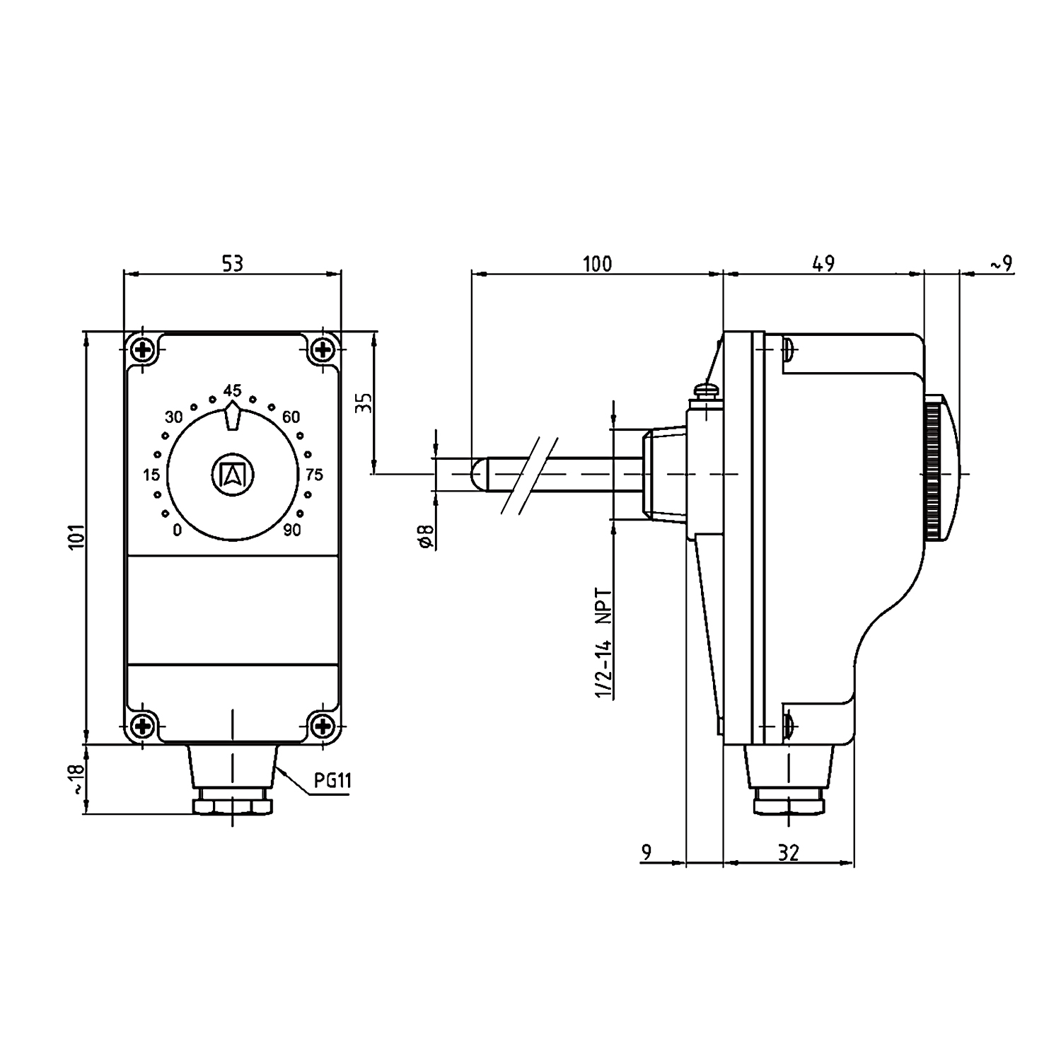 Thermostat à immersion Afriso