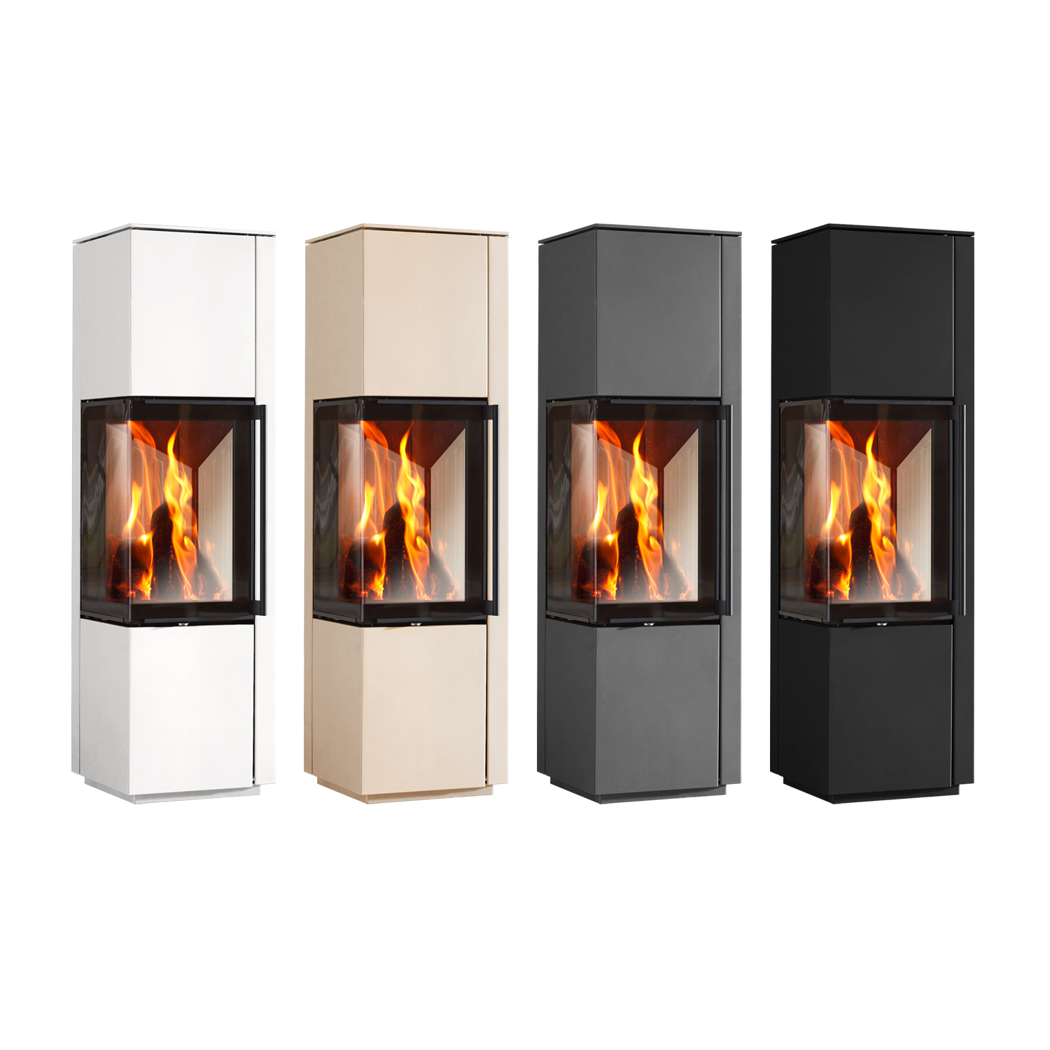 Spartherm Piko L RLU Poêle à bois Perle