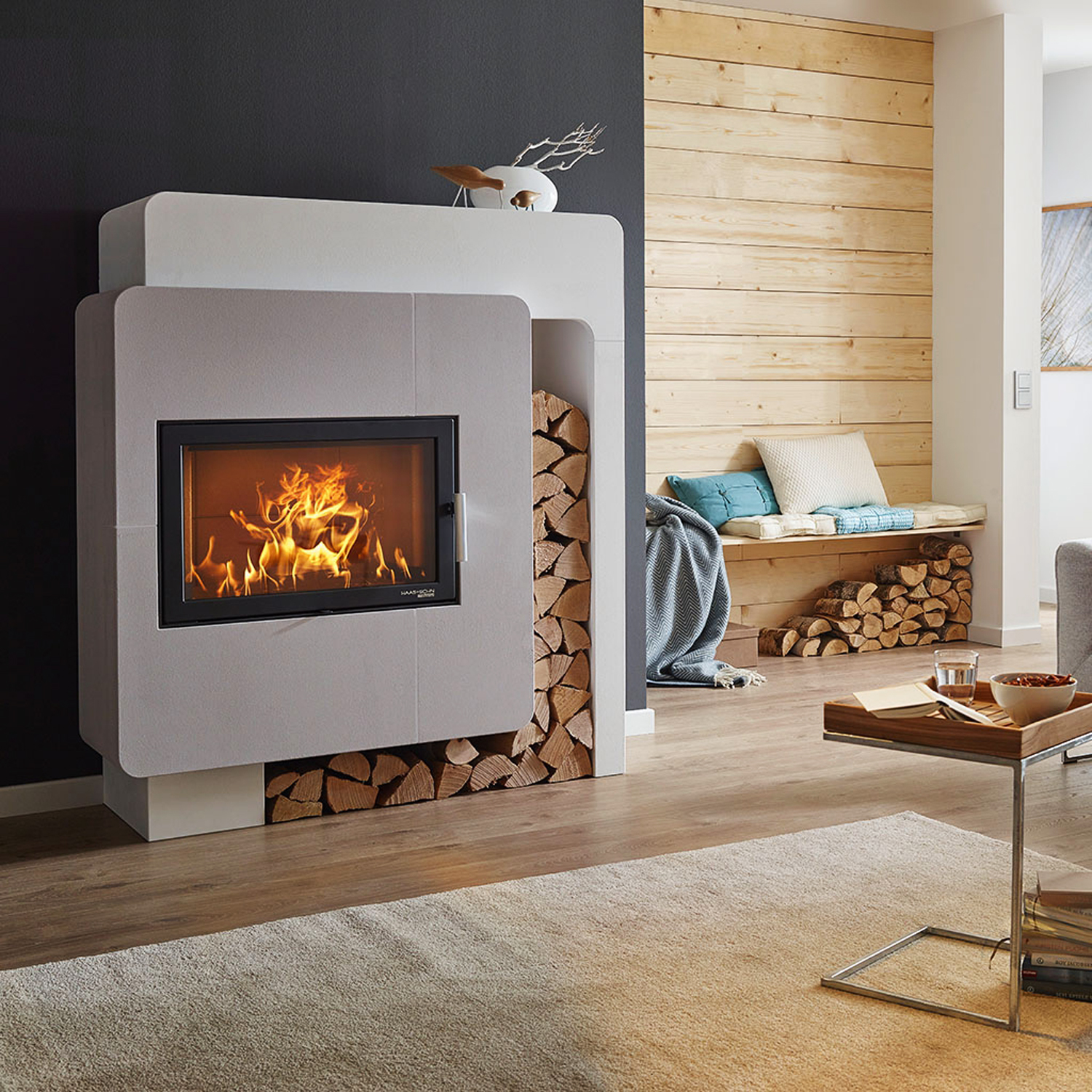 Haas+Sohn Arlberg kit de construction de cheminée à bois