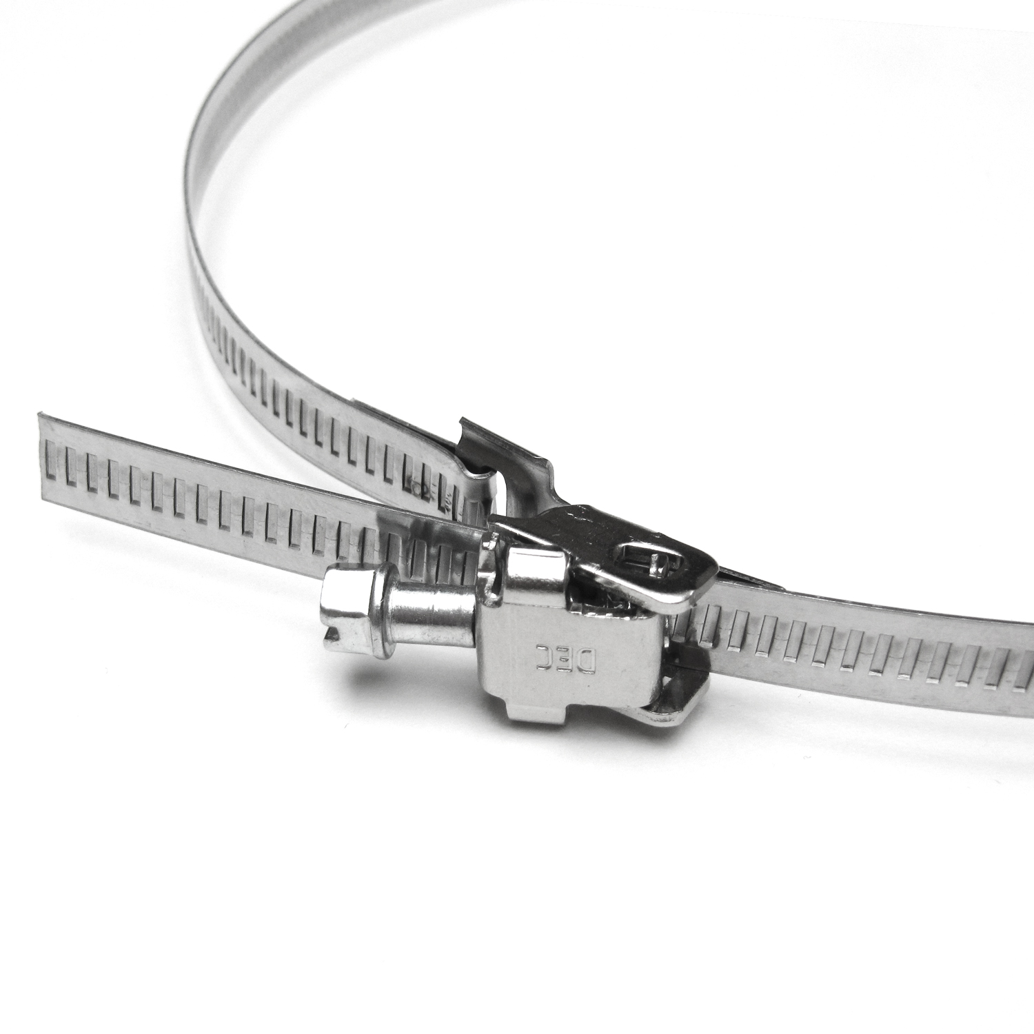 Collier de serrage pour conduit flexible en aluminium Ø 0 - 200 mm