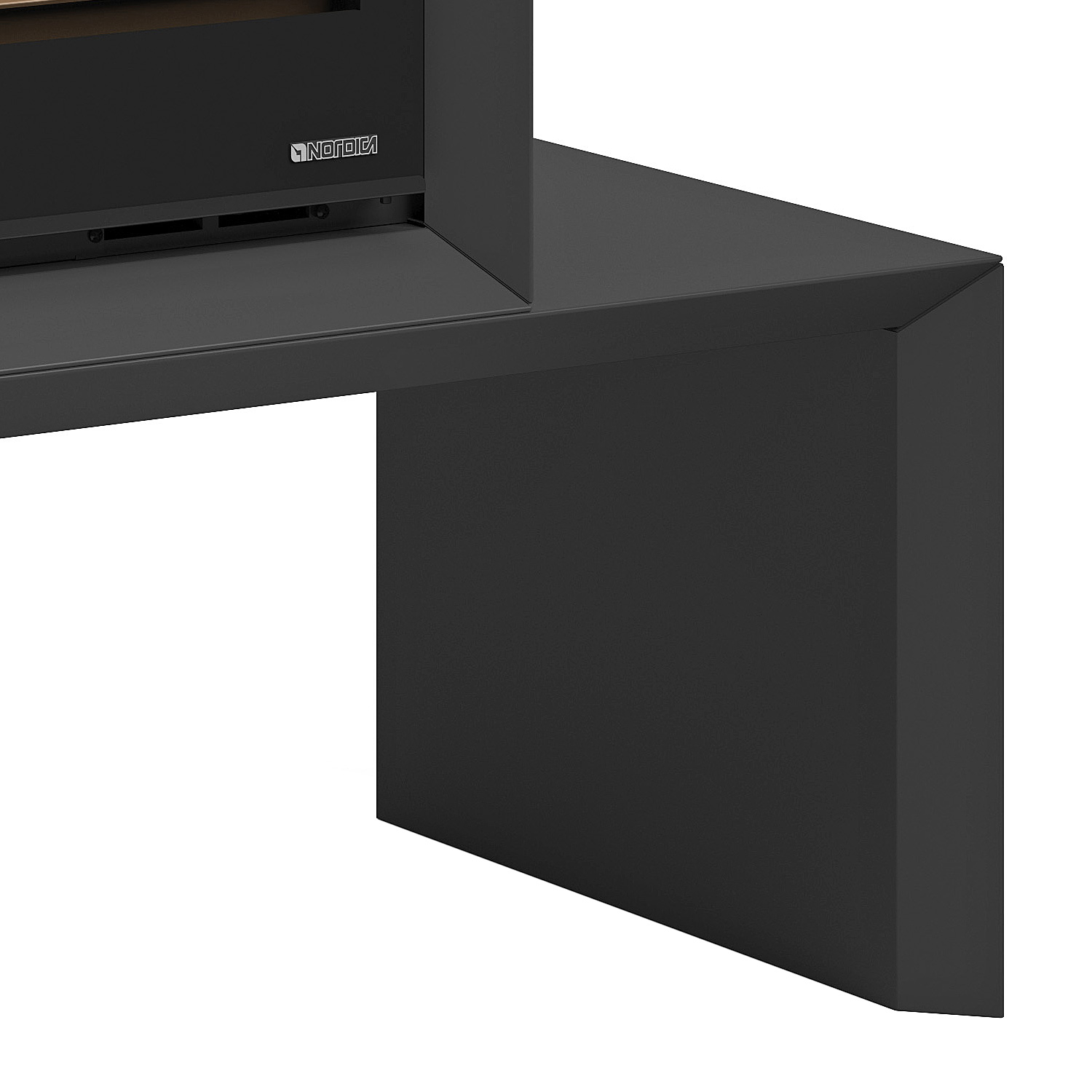 La Nordica Banc pour Dante noir mat