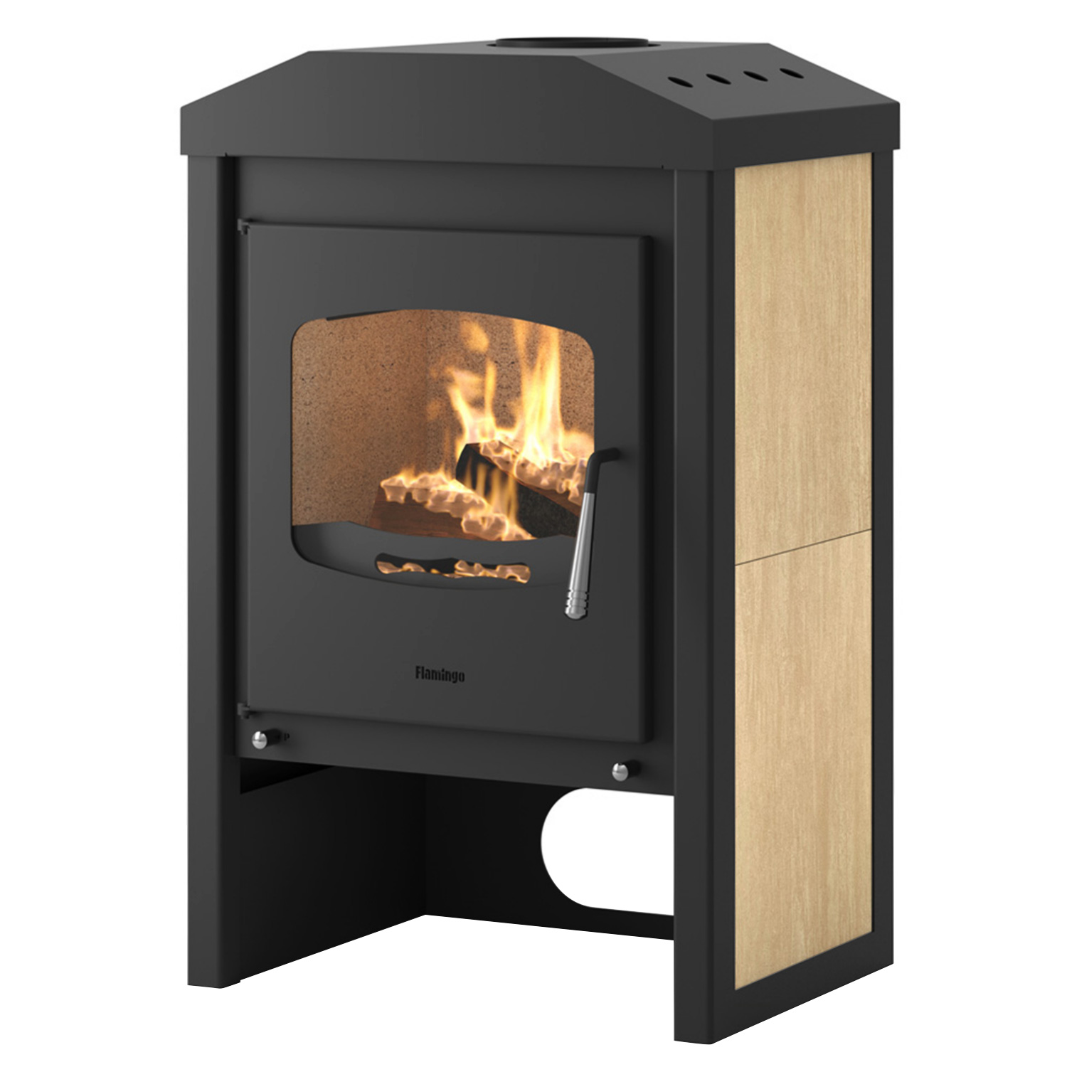 Poêle à bois HS Flamingo VEGA Érable