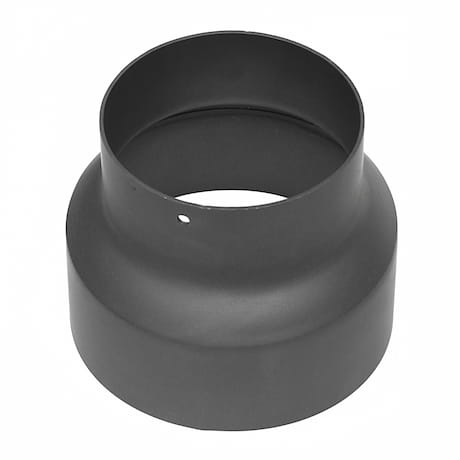 Réduction noire pour conduits de fumée.