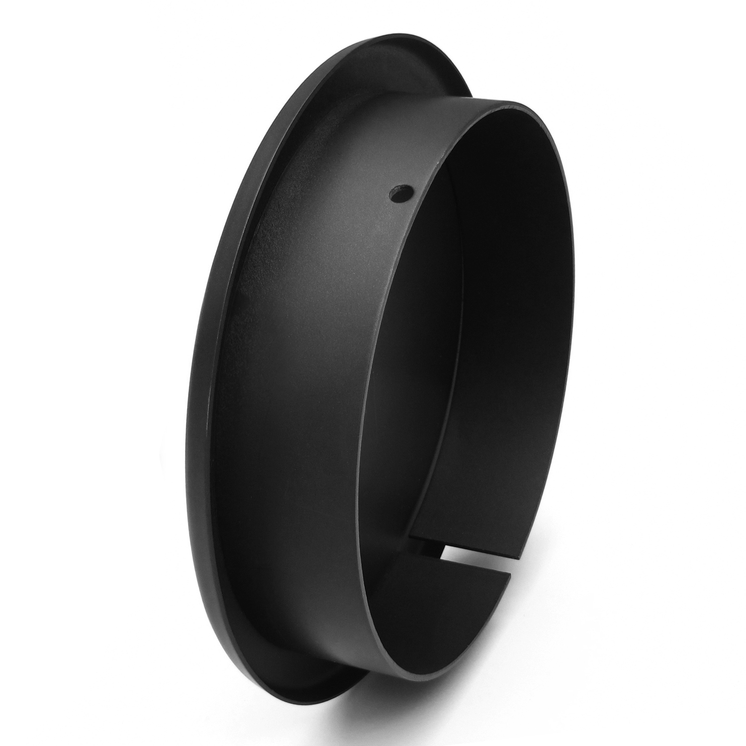 Raik Basic capuchon aveugle 130mm noir pour tuyau de fumée / conduit de fumée