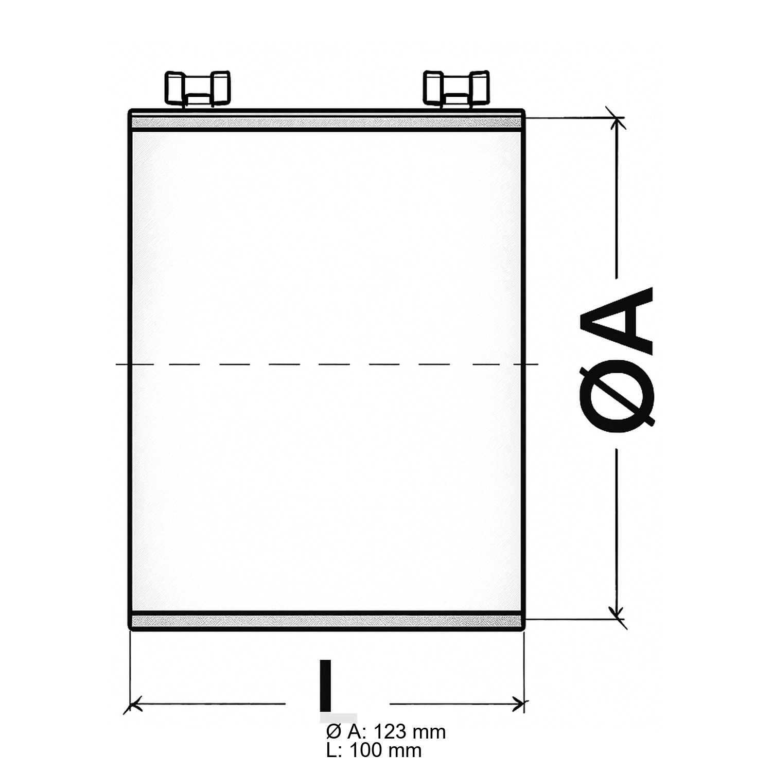 Schiedel absorbeur de bruit solidien Ø113 mm pour combustibles solides mat