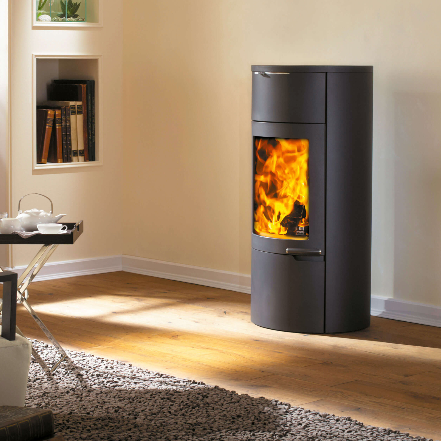Austroflamm Uno Xtra Acier Gris Fonte