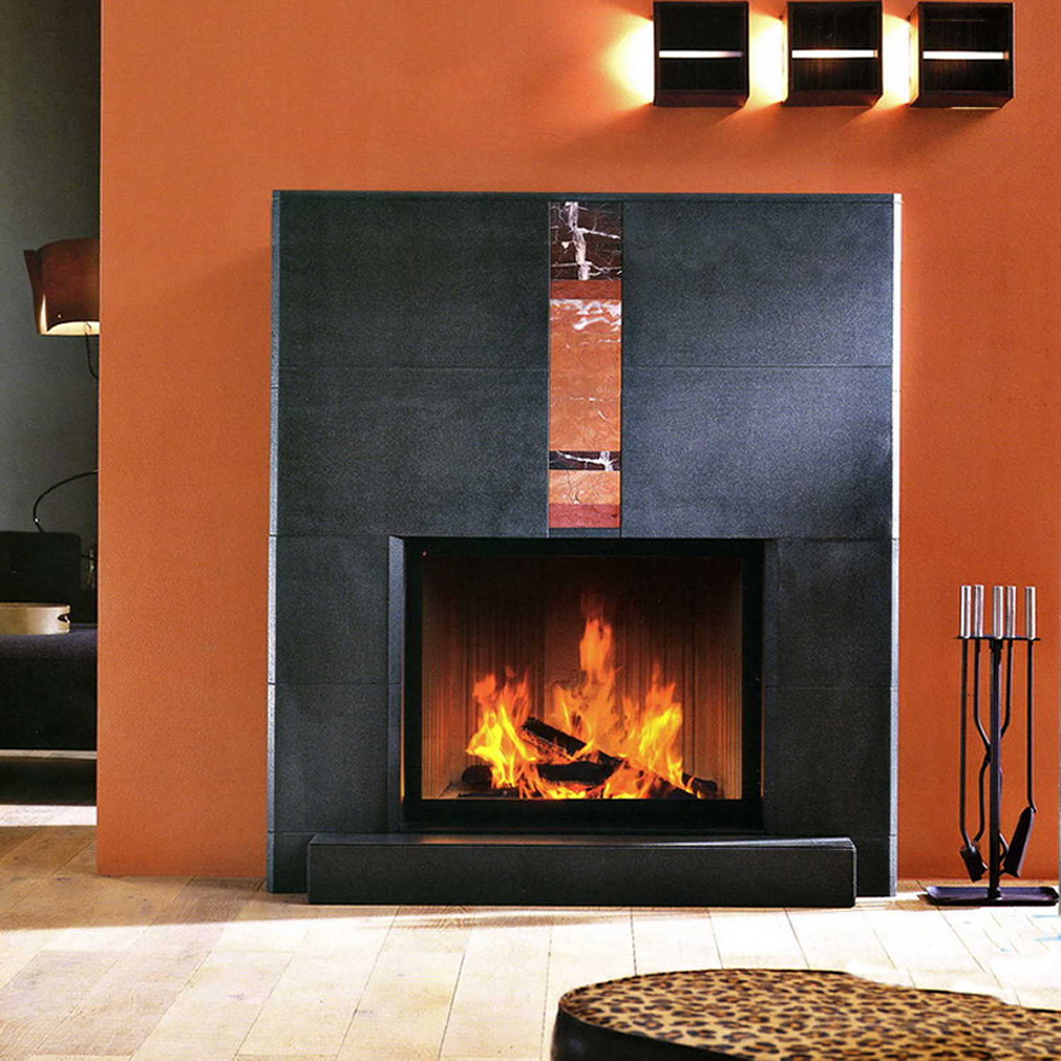 Insert de cheminée à eau Edilkamin Aquatondo 29 CS Flat PLUS